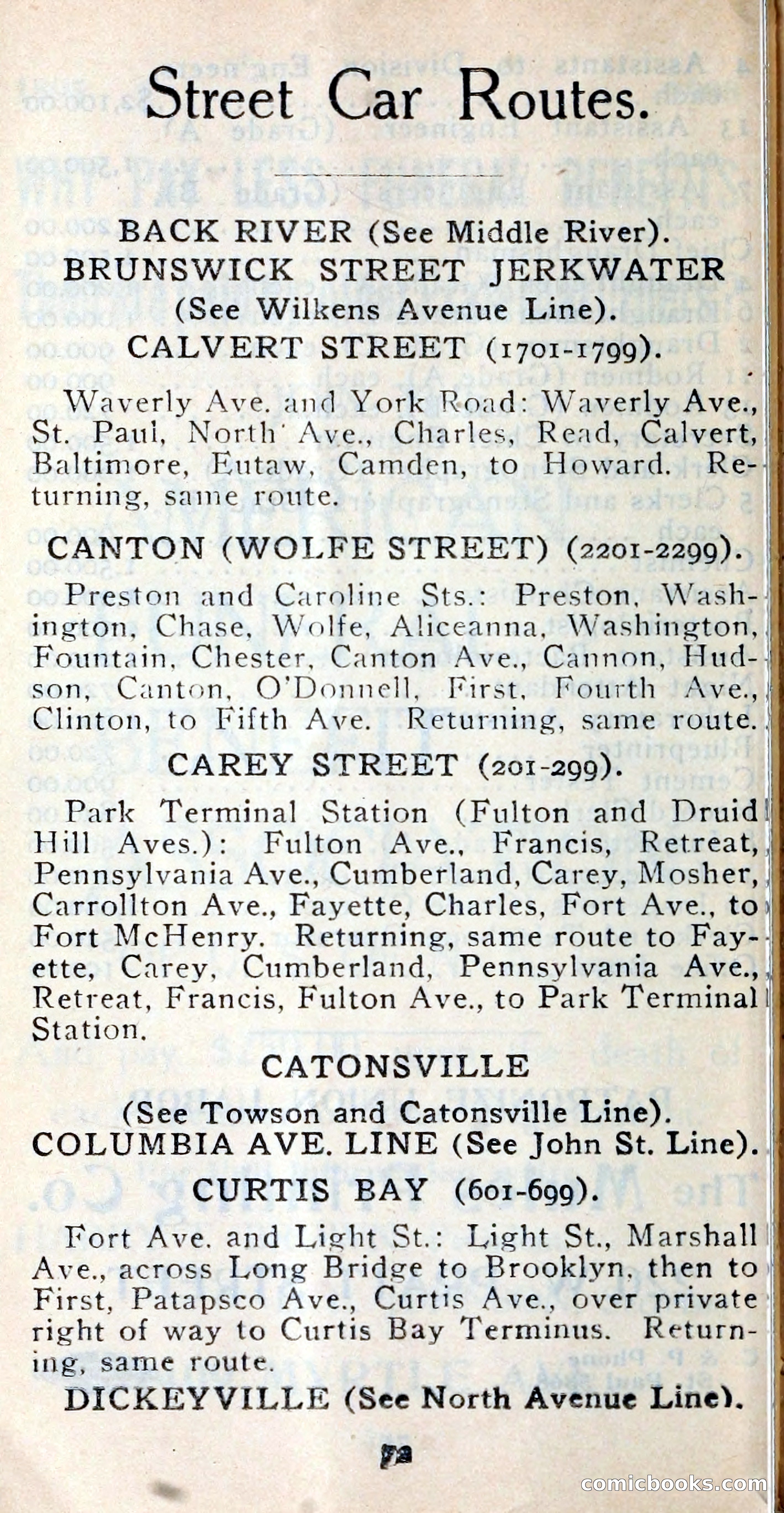 Baltimore City Blue Book, Second Edition — page 77 of 113