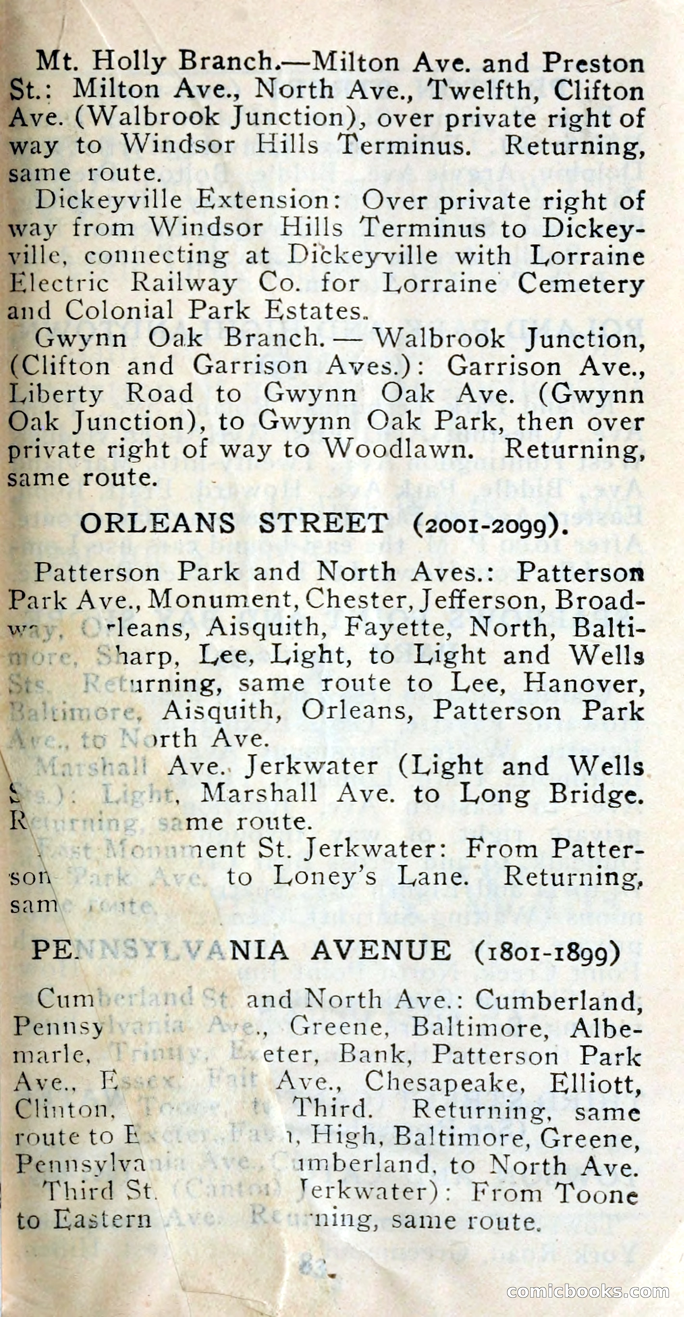Baltimore City Blue Book, Second Edition — page 88 of 113