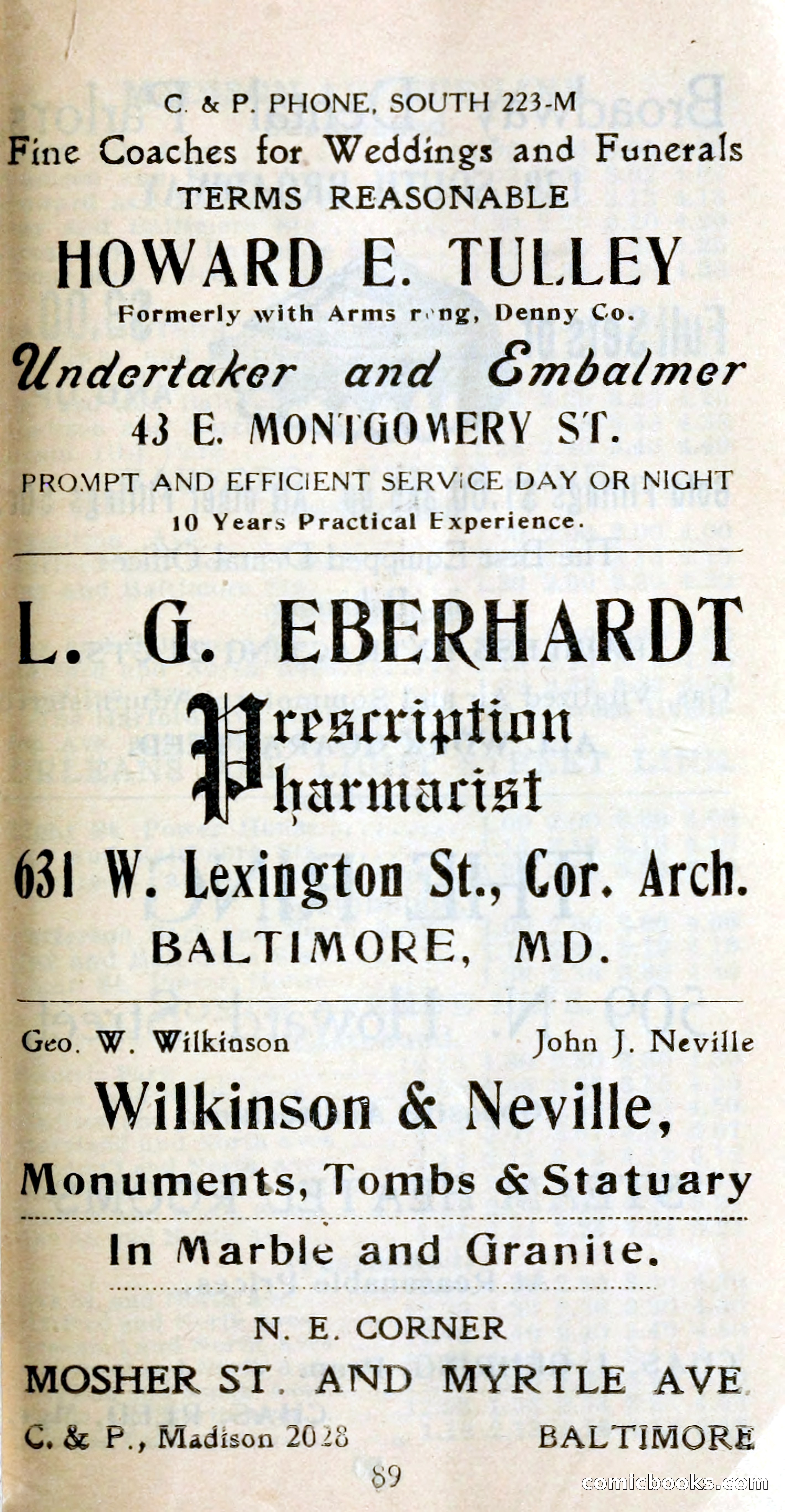 Baltimore City Blue Book, Second Edition — page 94 of 113