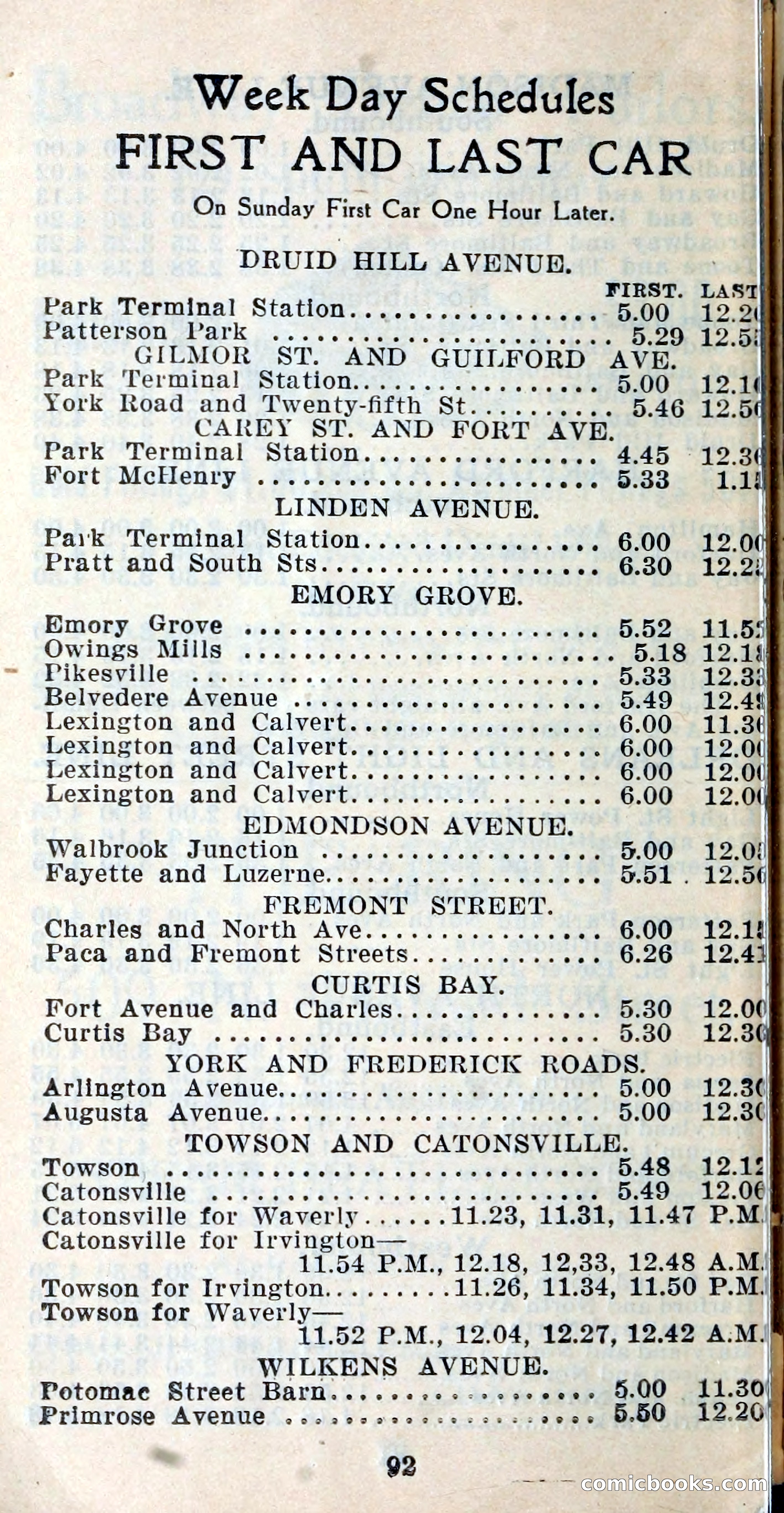 Baltimore City Blue Book, Second Edition — page 97 of 113