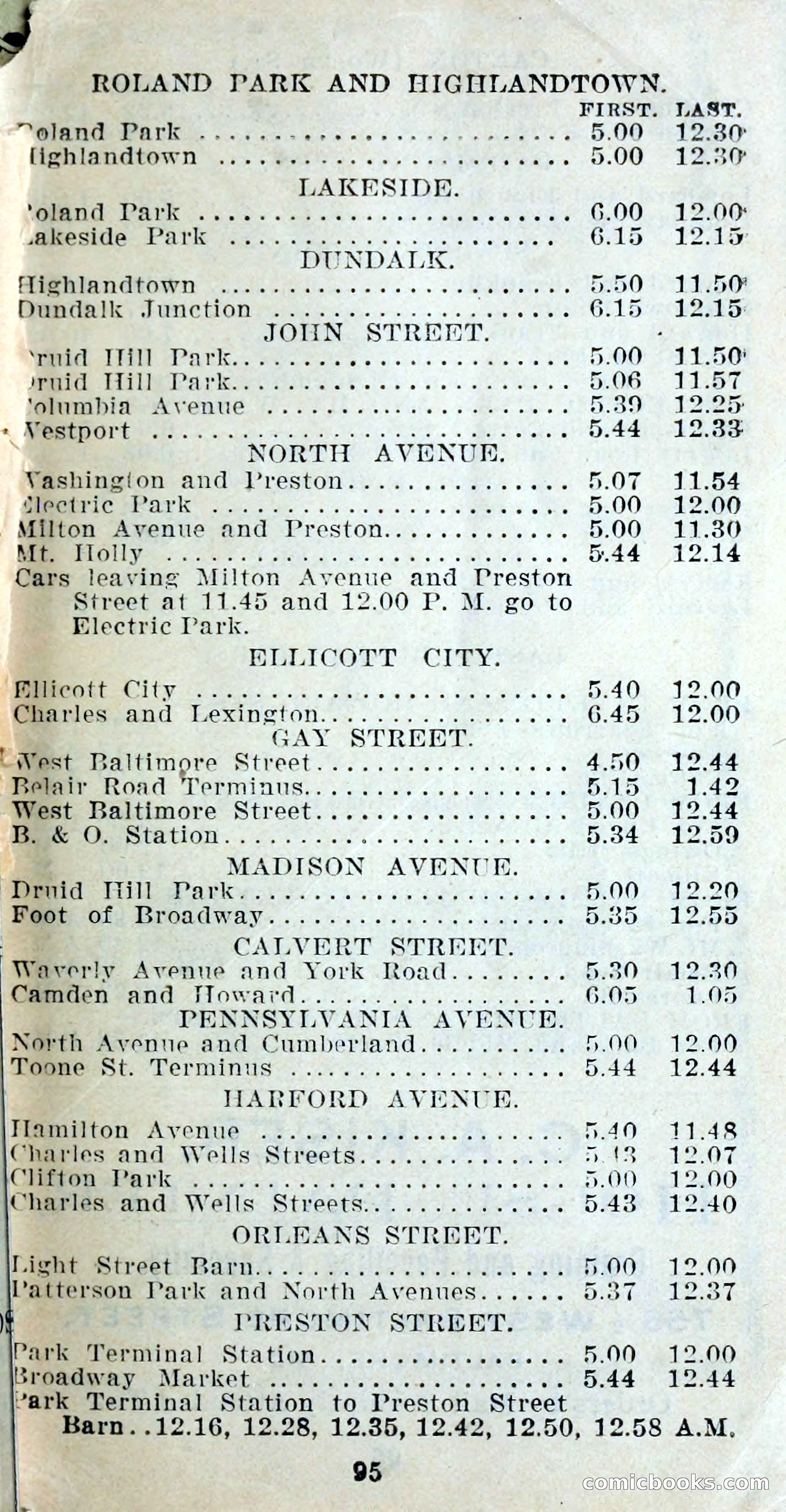 Baltimore City Blue Book, Second Edition — page 100 of 113