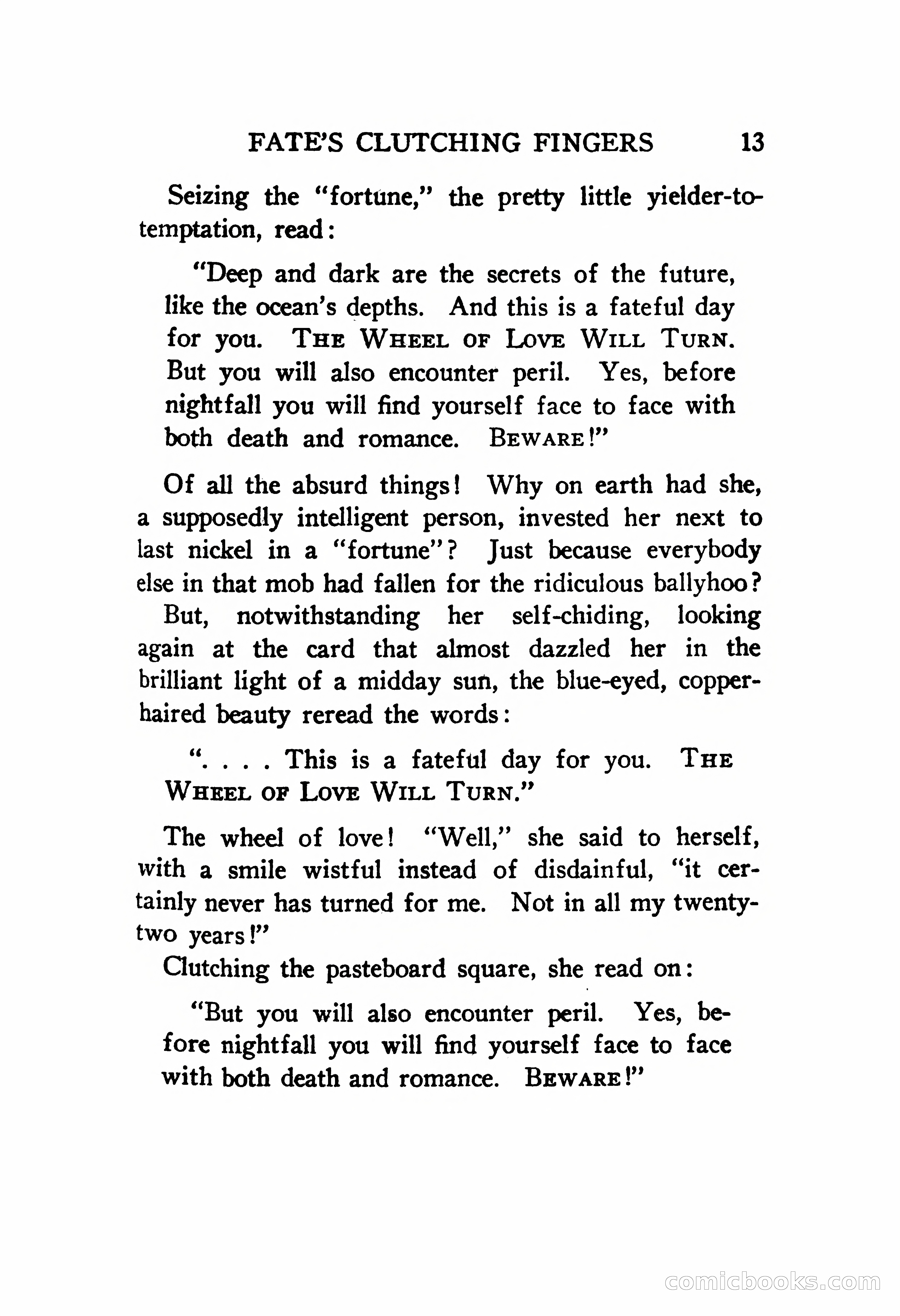 The Wheel of Love by Lillian Barker — page 13 of 251