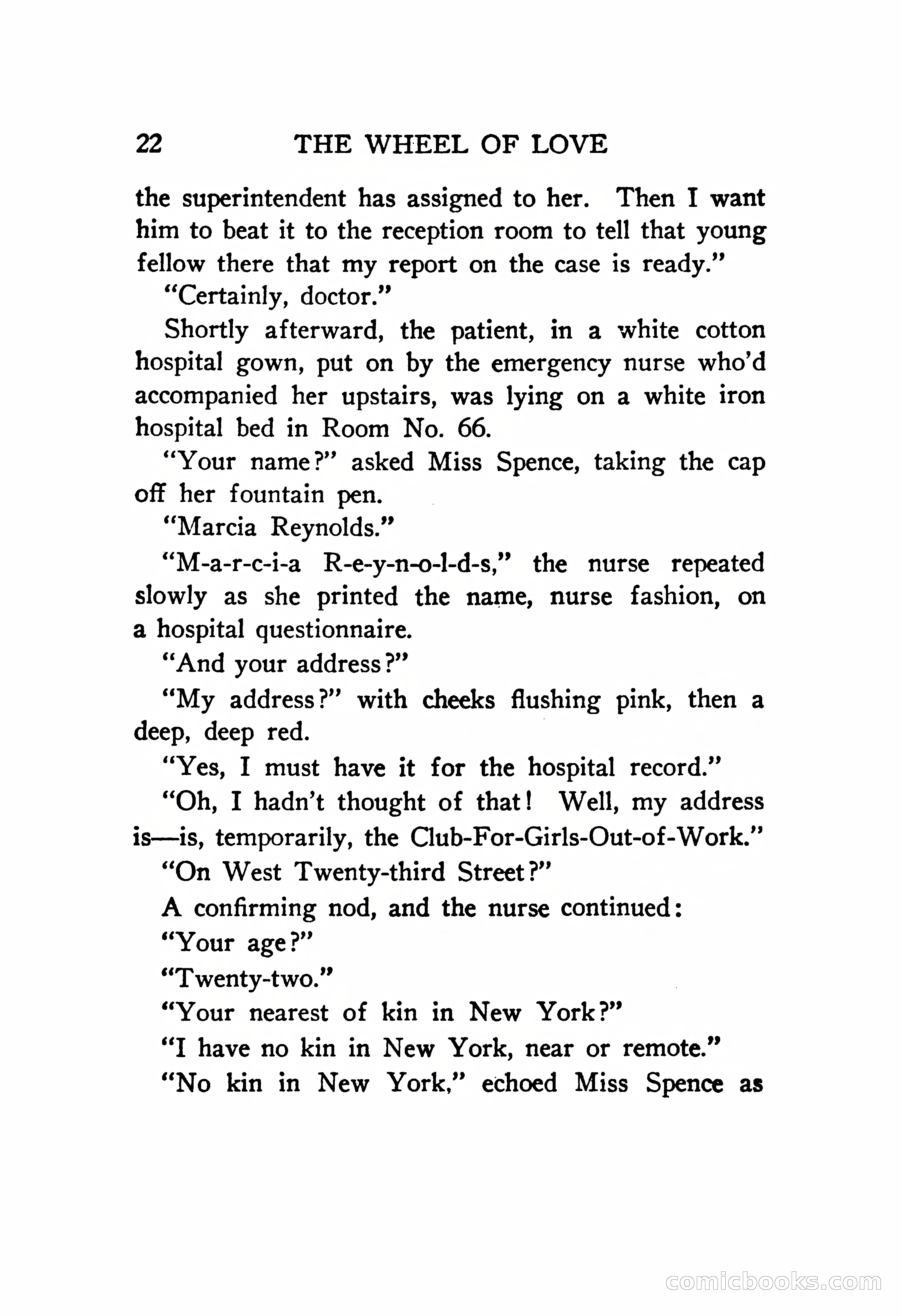 The Wheel of Love by Lillian Barker — page 22 of 251