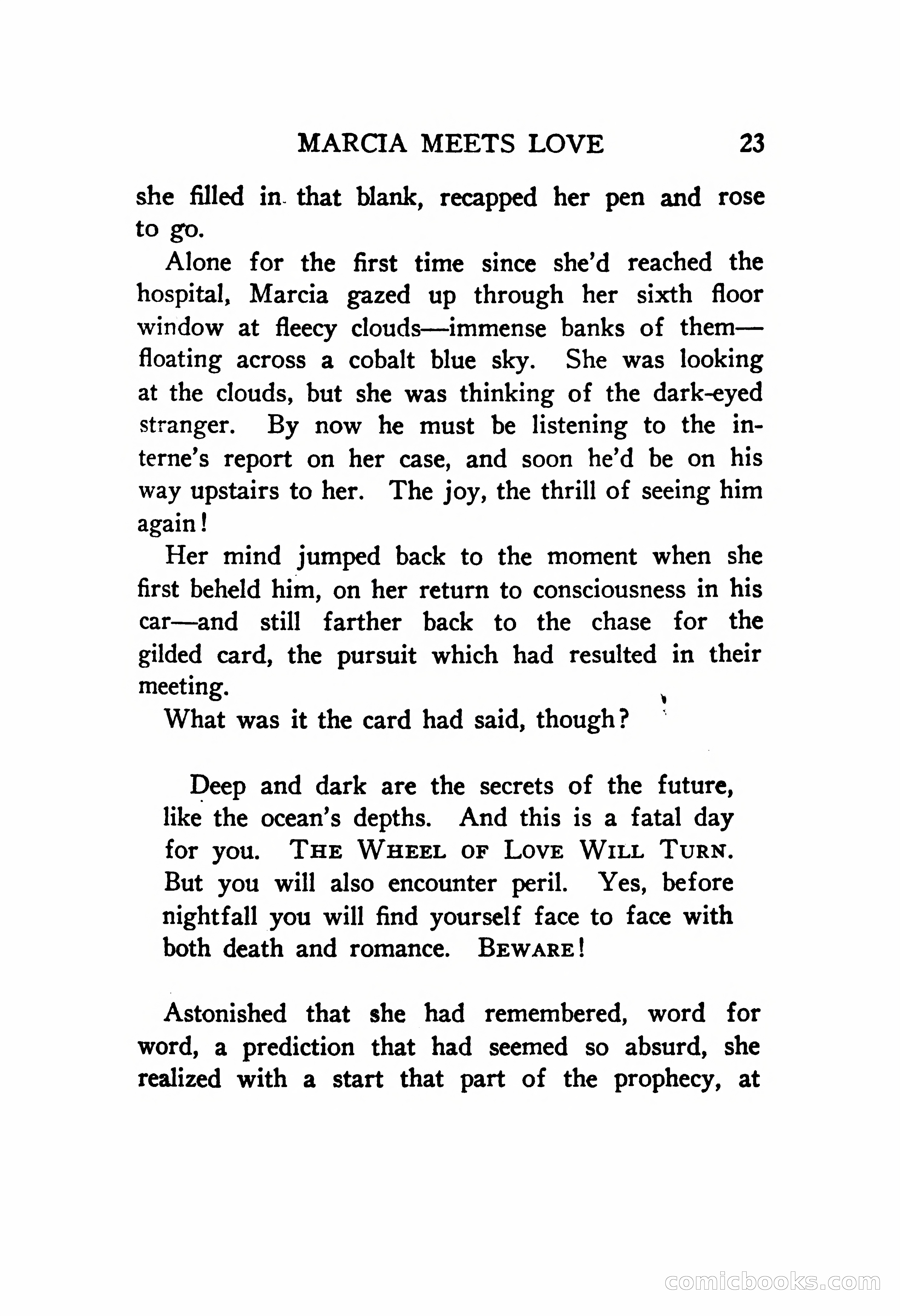 The Wheel of Love by Lillian Barker — page 23 of 251
