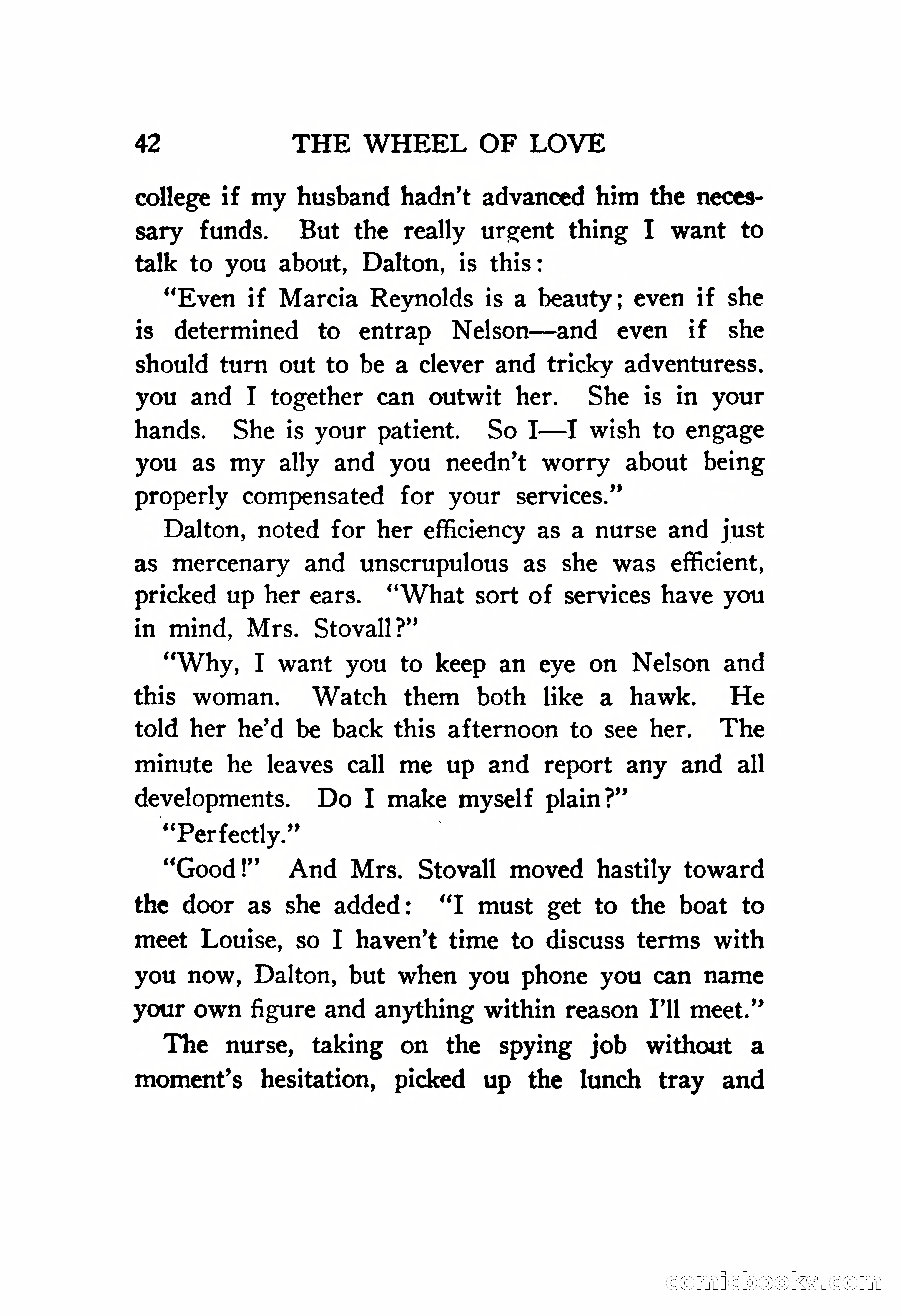 The Wheel of Love by Lillian Barker — page 42 of 251