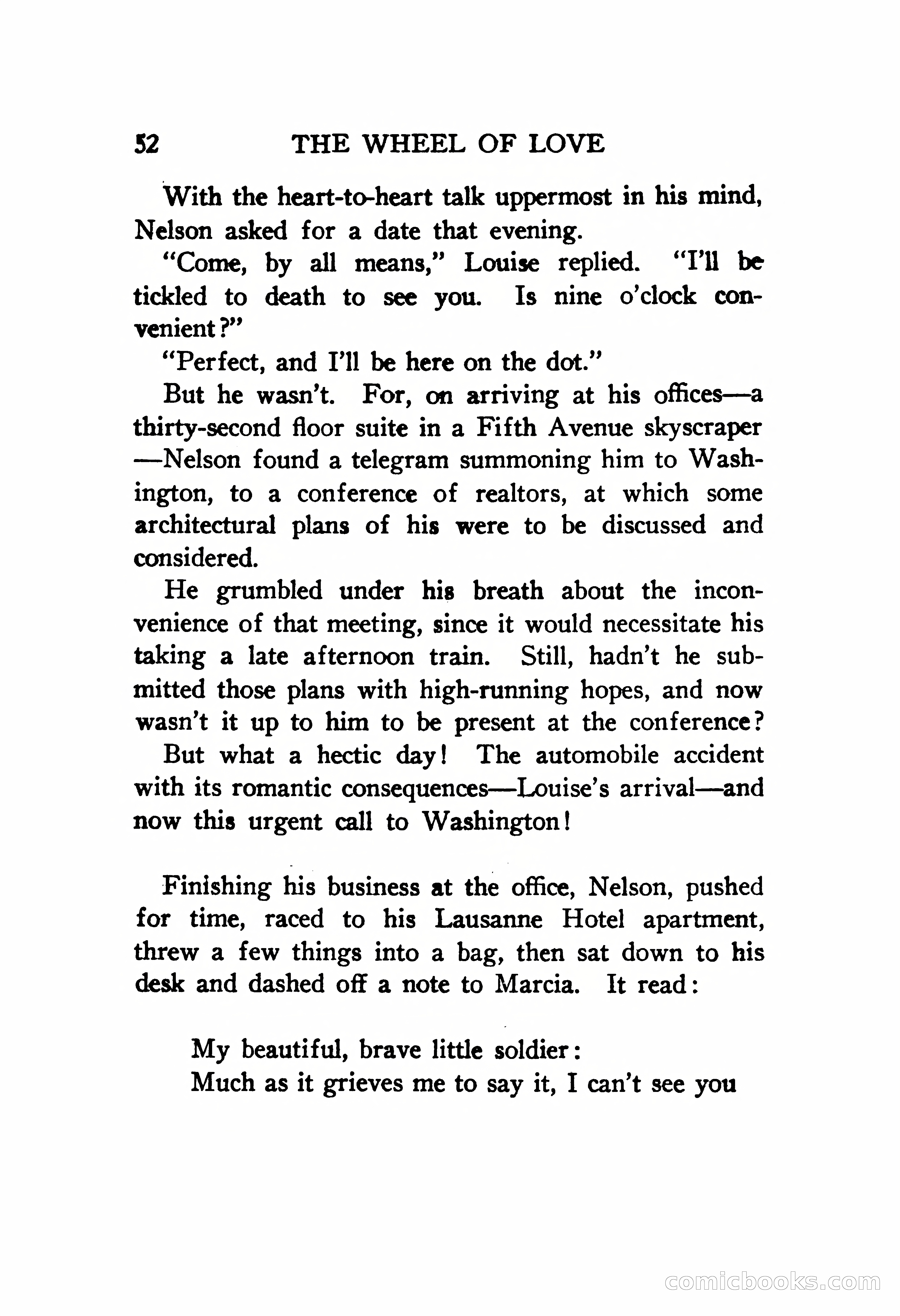 The Wheel of Love by Lillian Barker — page 52 of 251