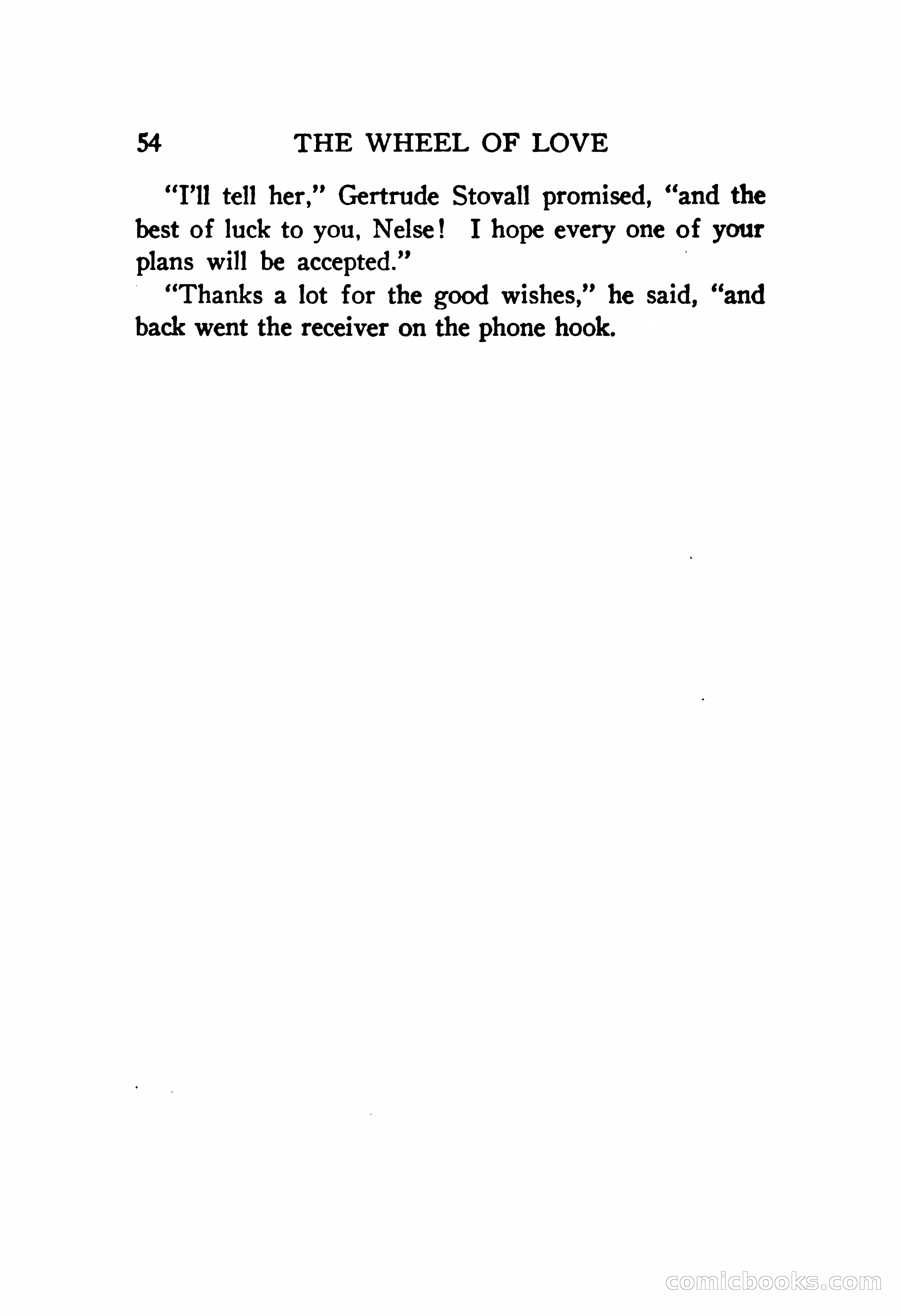 The Wheel of Love by Lillian Barker — page 54 of 251
