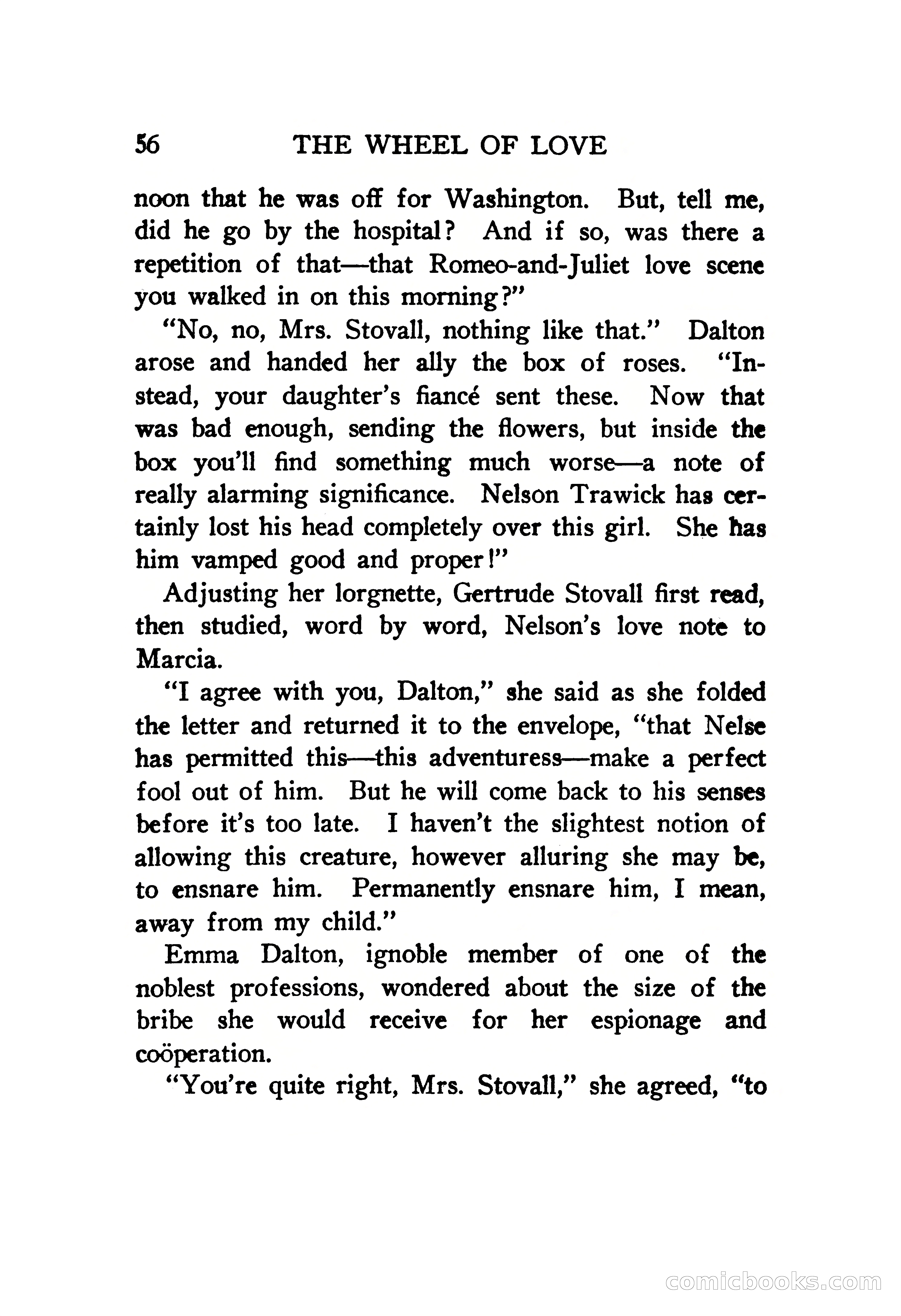 The Wheel of Love by Lillian Barker — page 56 of 251