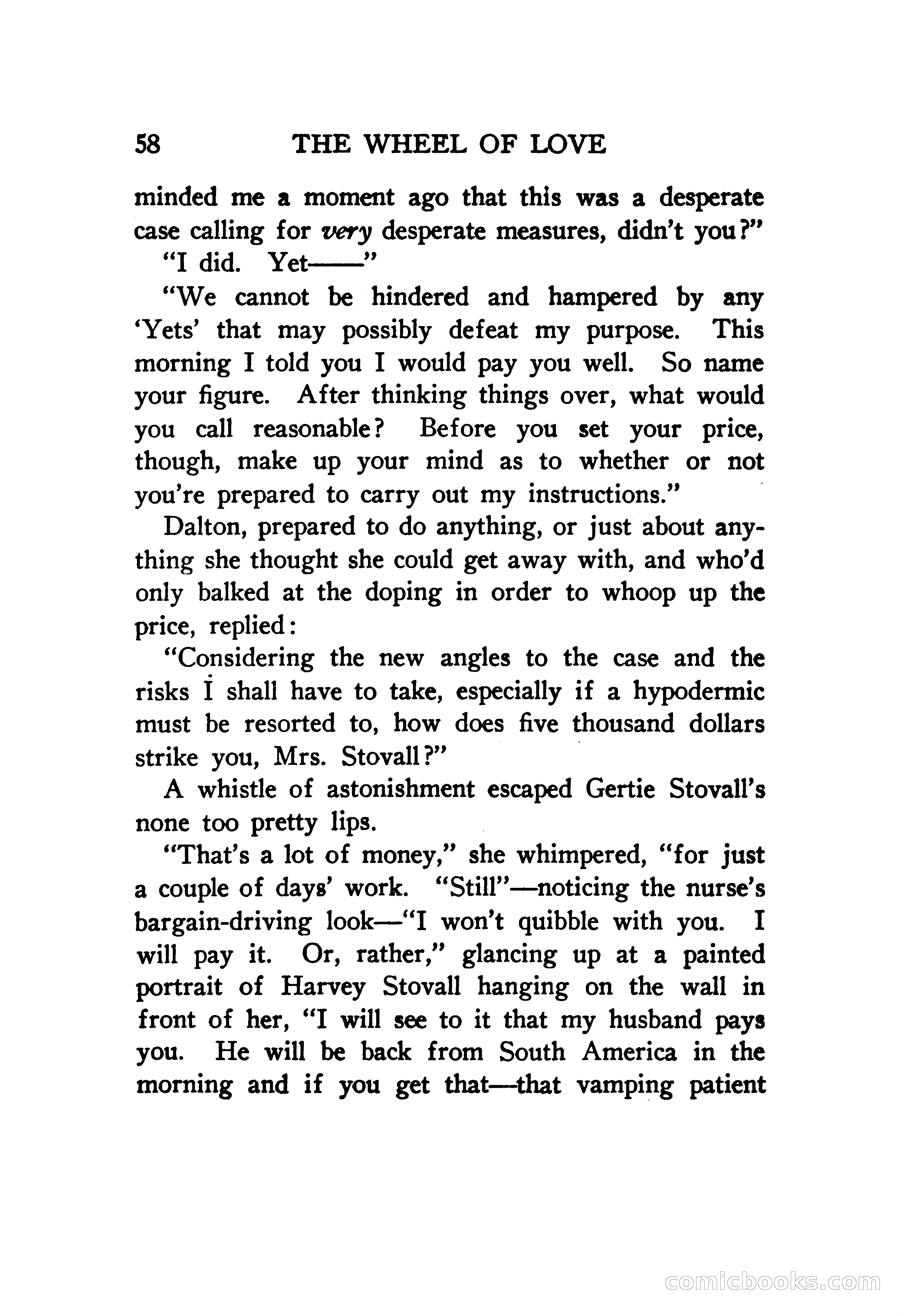 The Wheel of Love by Lillian Barker — page 58 of 251
