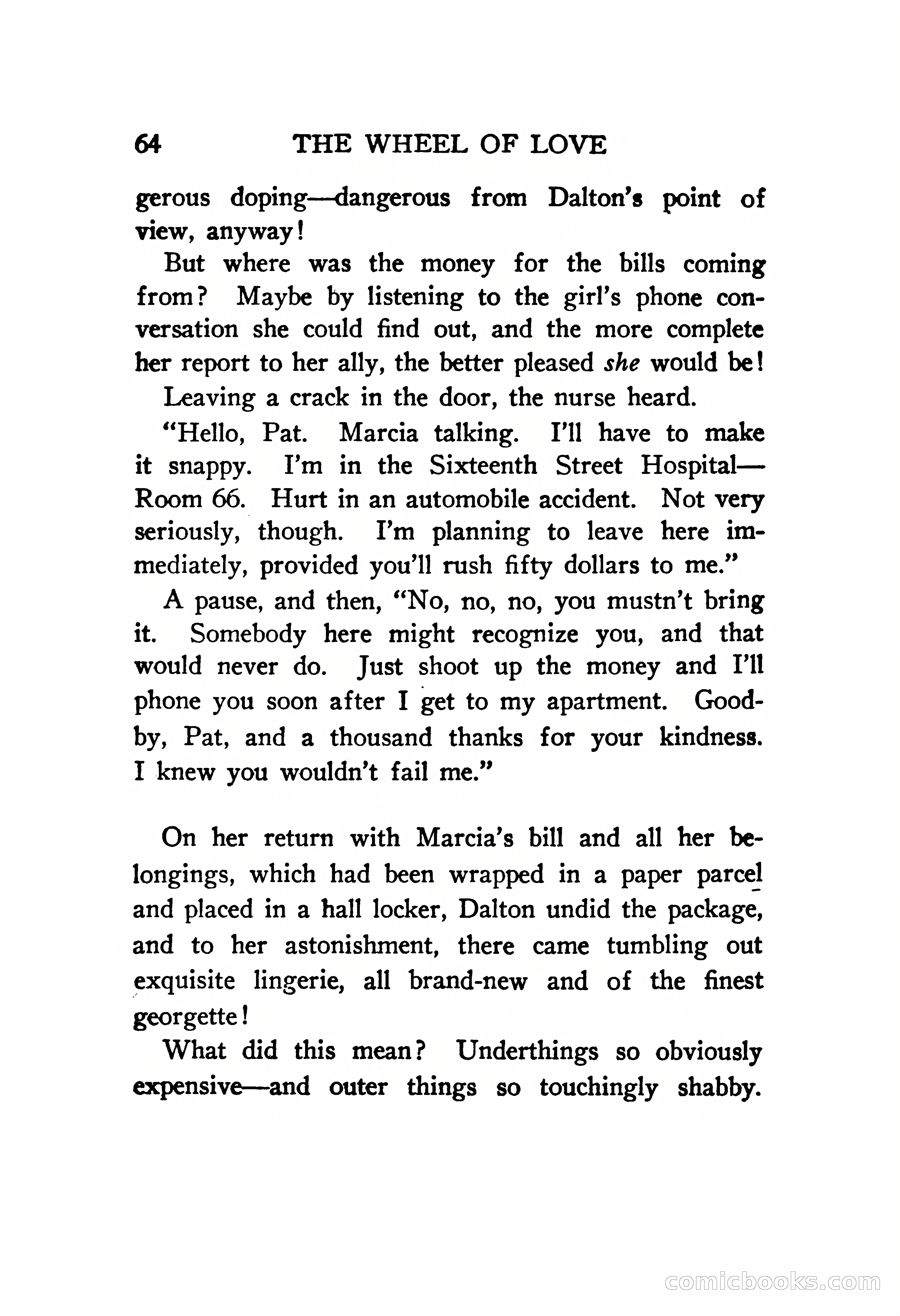 The Wheel of Love by Lillian Barker — page 64 of 251