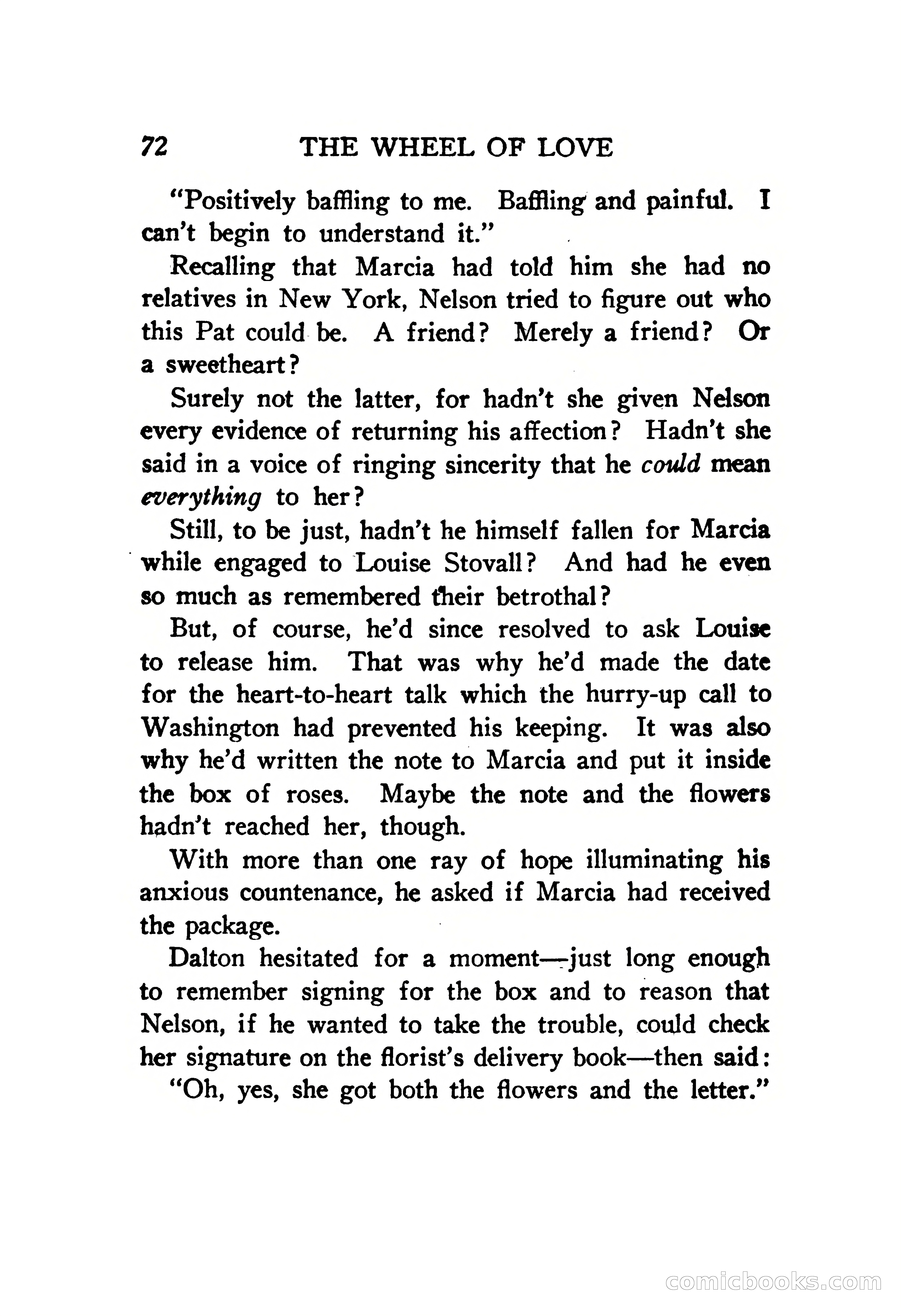 The Wheel of Love by Lillian Barker — page 72 of 251