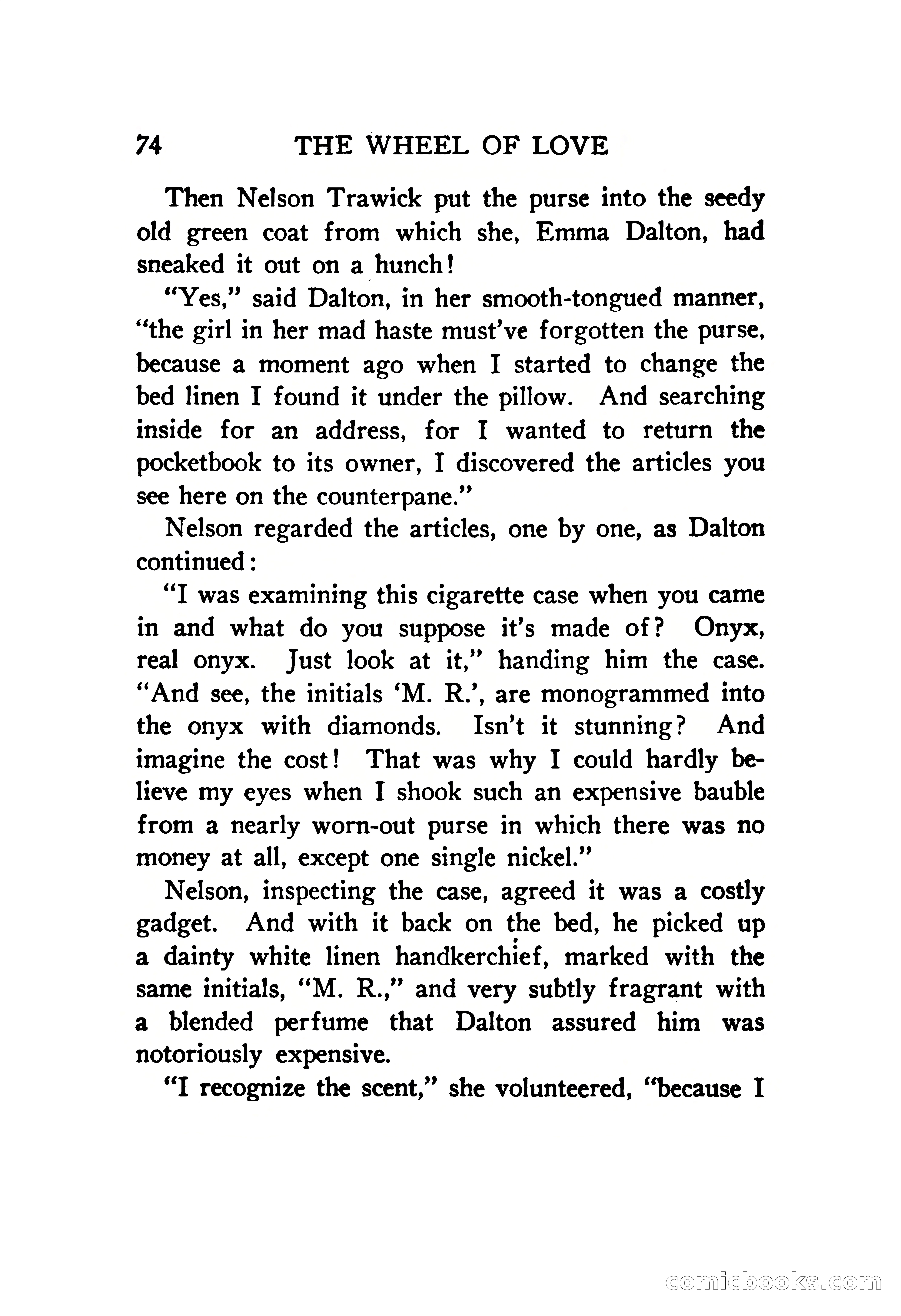 The Wheel of Love by Lillian Barker — page 74 of 251
