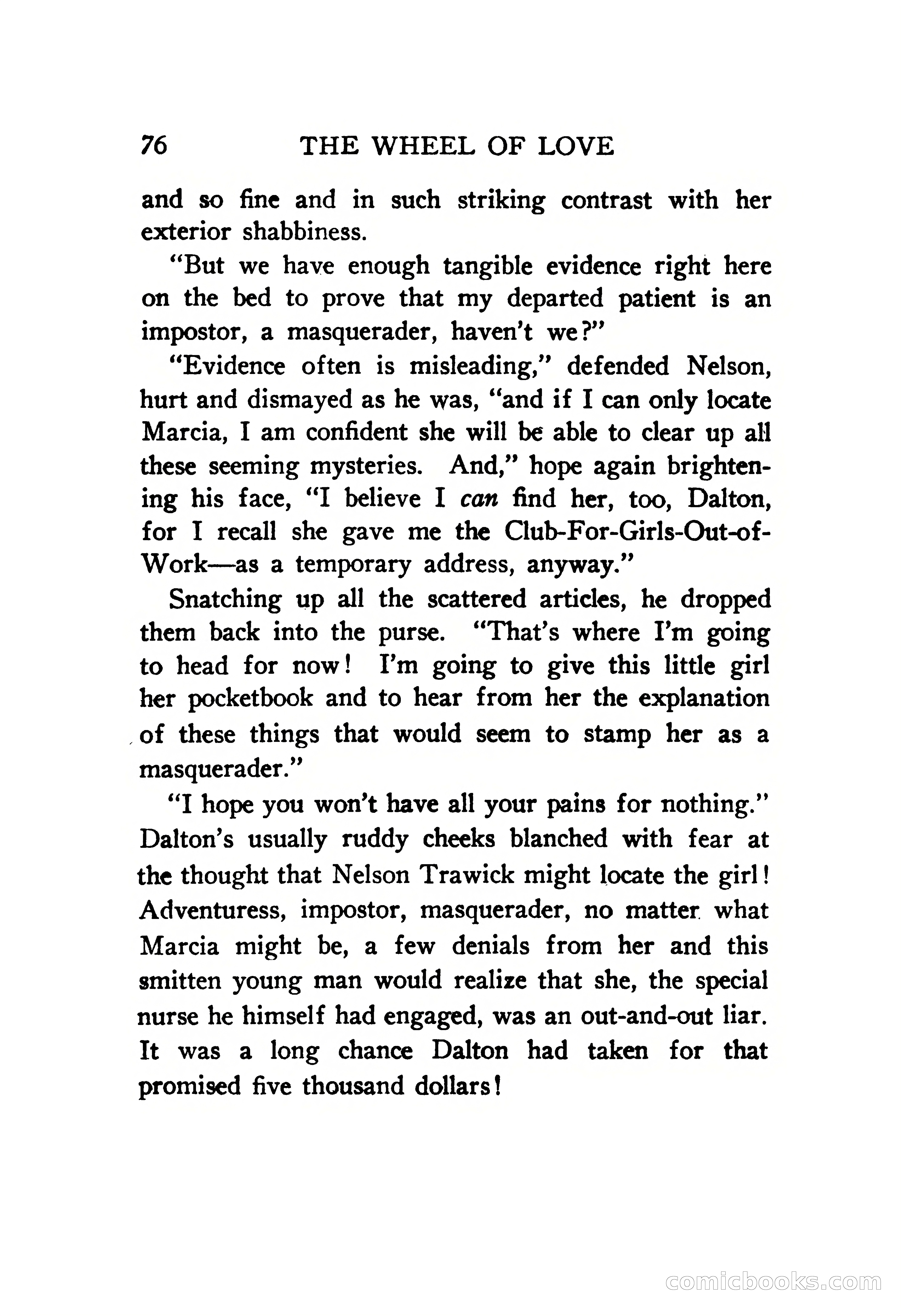 The Wheel of Love by Lillian Barker — page 76 of 251