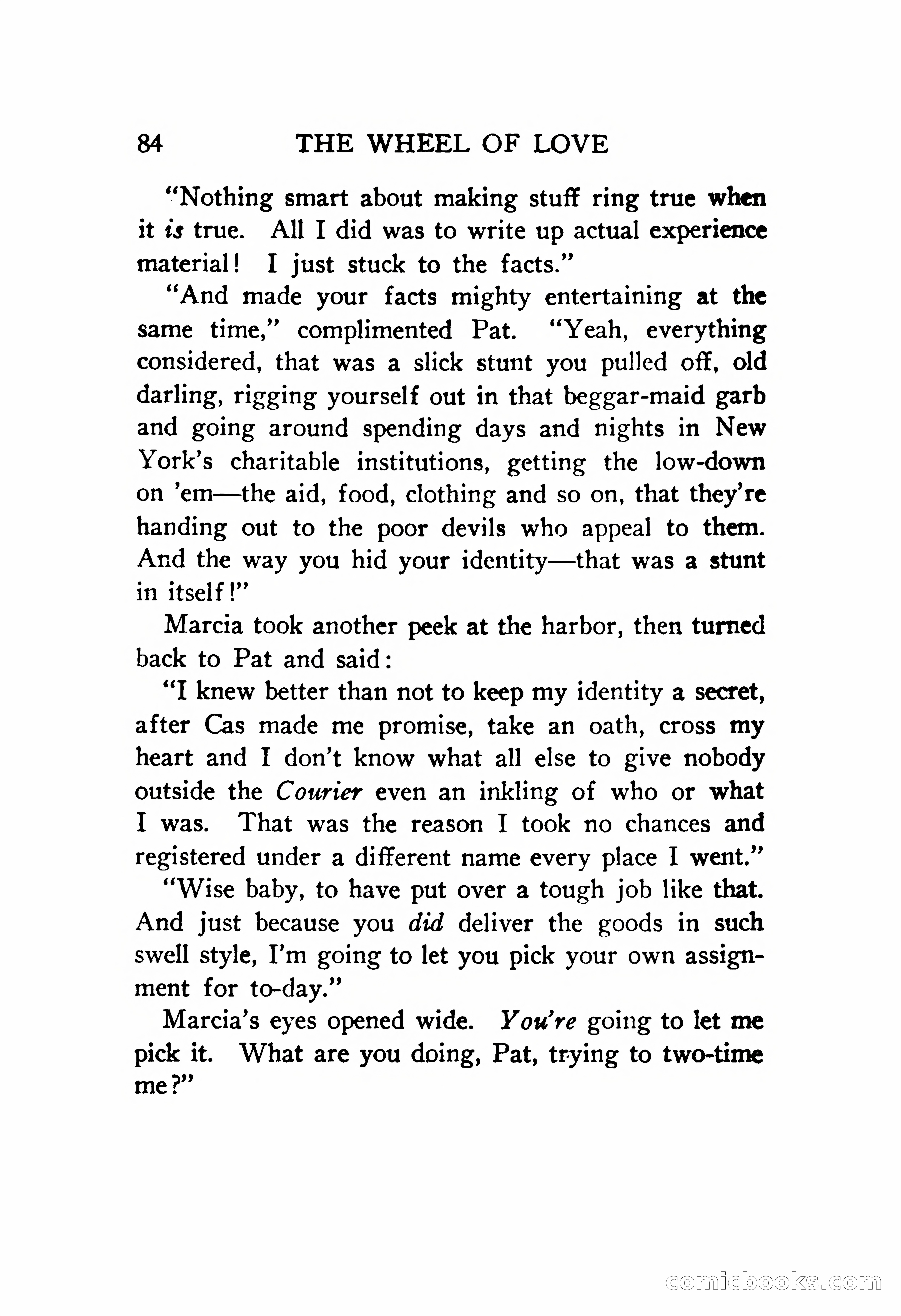 The Wheel of Love by Lillian Barker — page 84 of 251