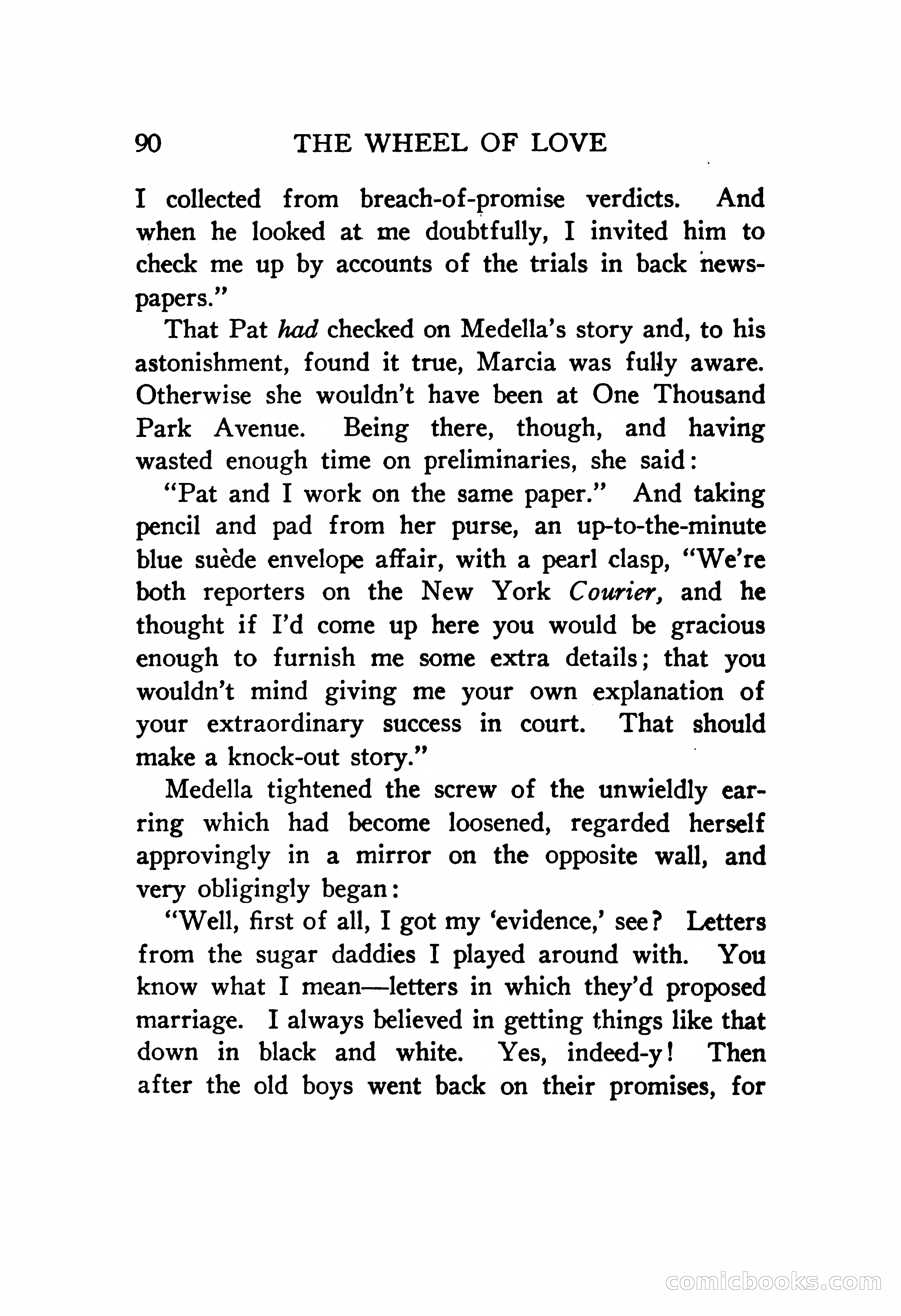 The Wheel of Love by Lillian Barker — page 90 of 251