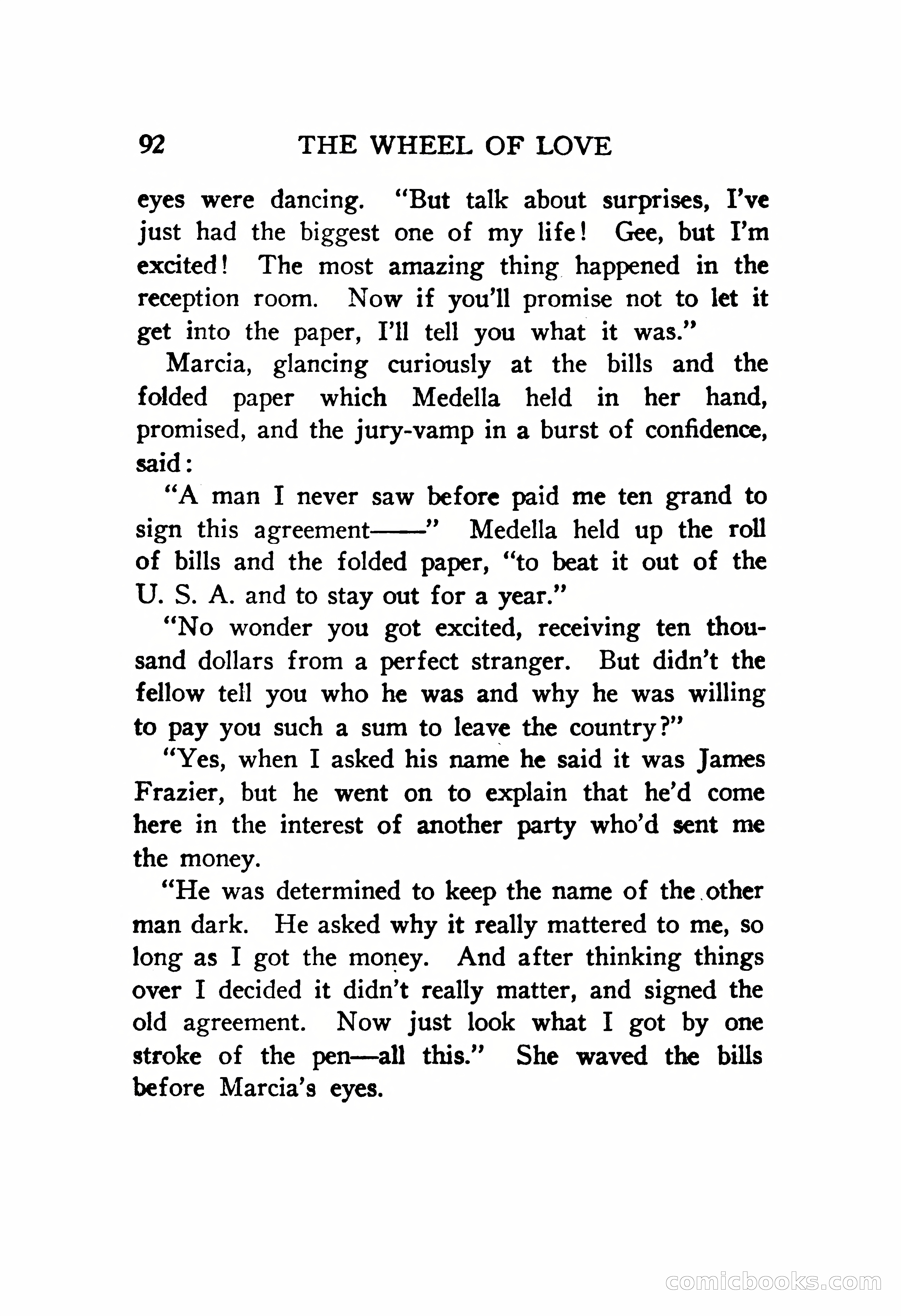 The Wheel of Love by Lillian Barker — page 92 of 251