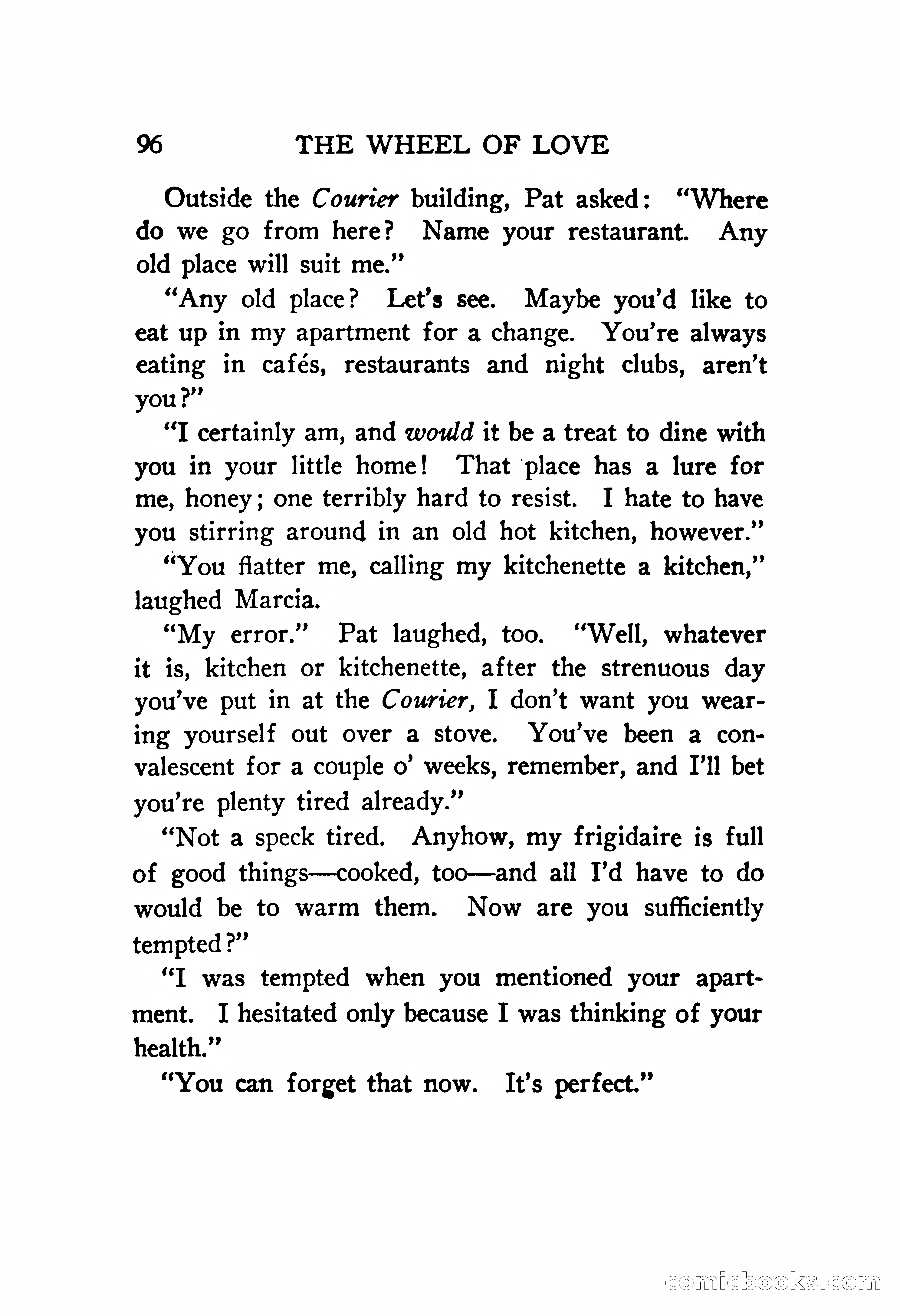 The Wheel of Love by Lillian Barker — page 96 of 251
