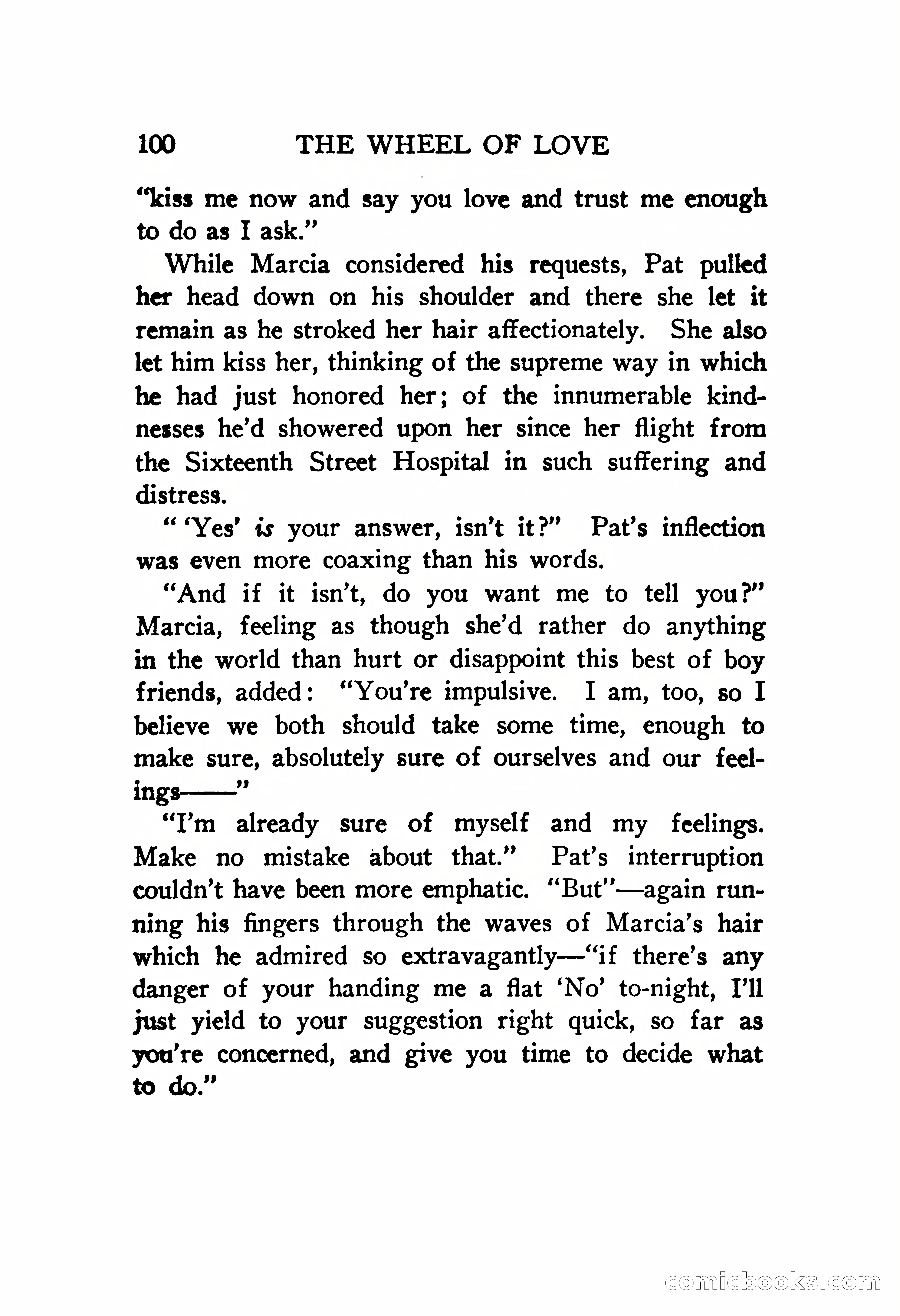 The Wheel of Love by Lillian Barker — page 100 of 251