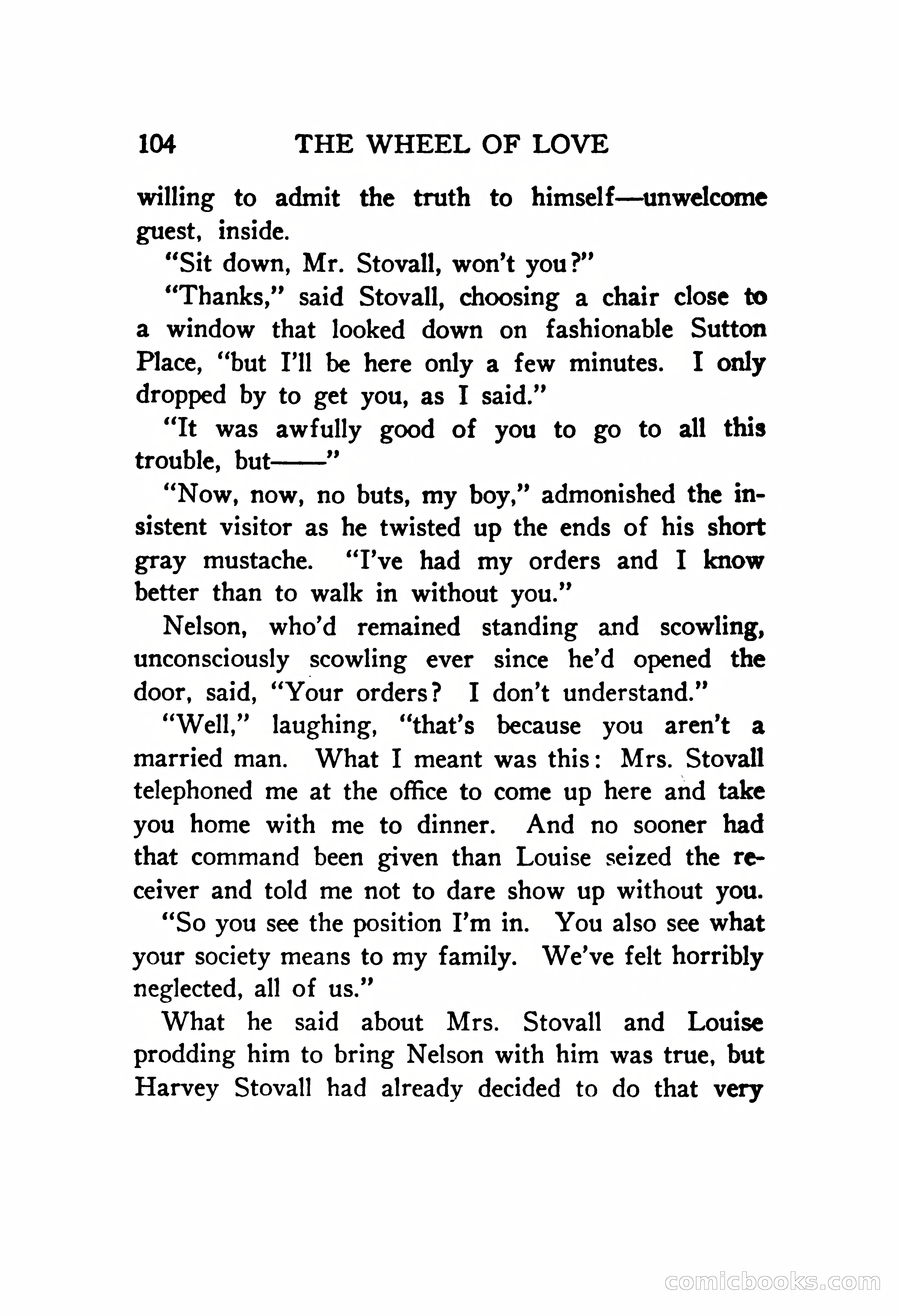 The Wheel of Love by Lillian Barker — page 104 of 251