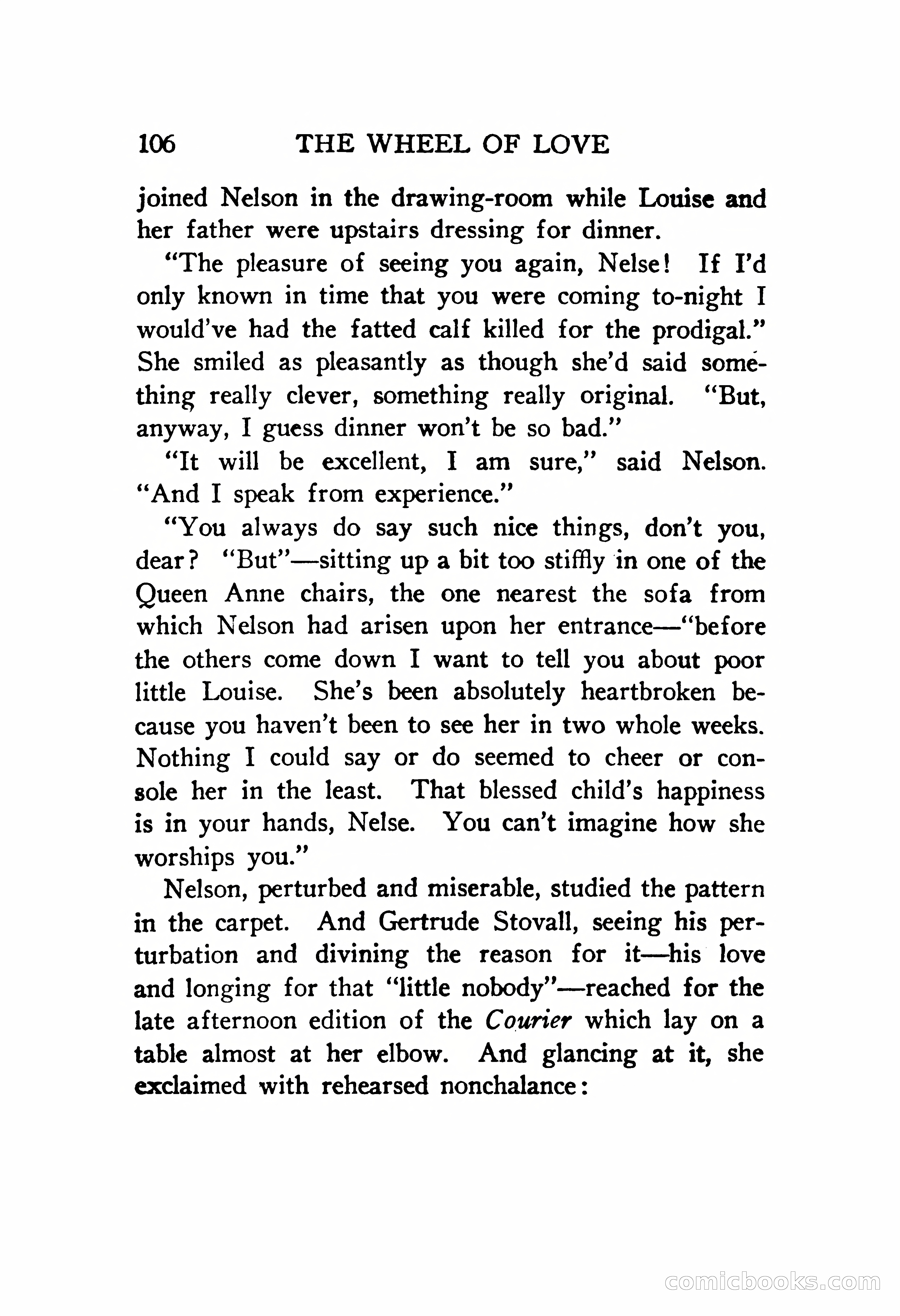 The Wheel of Love by Lillian Barker — page 106 of 251