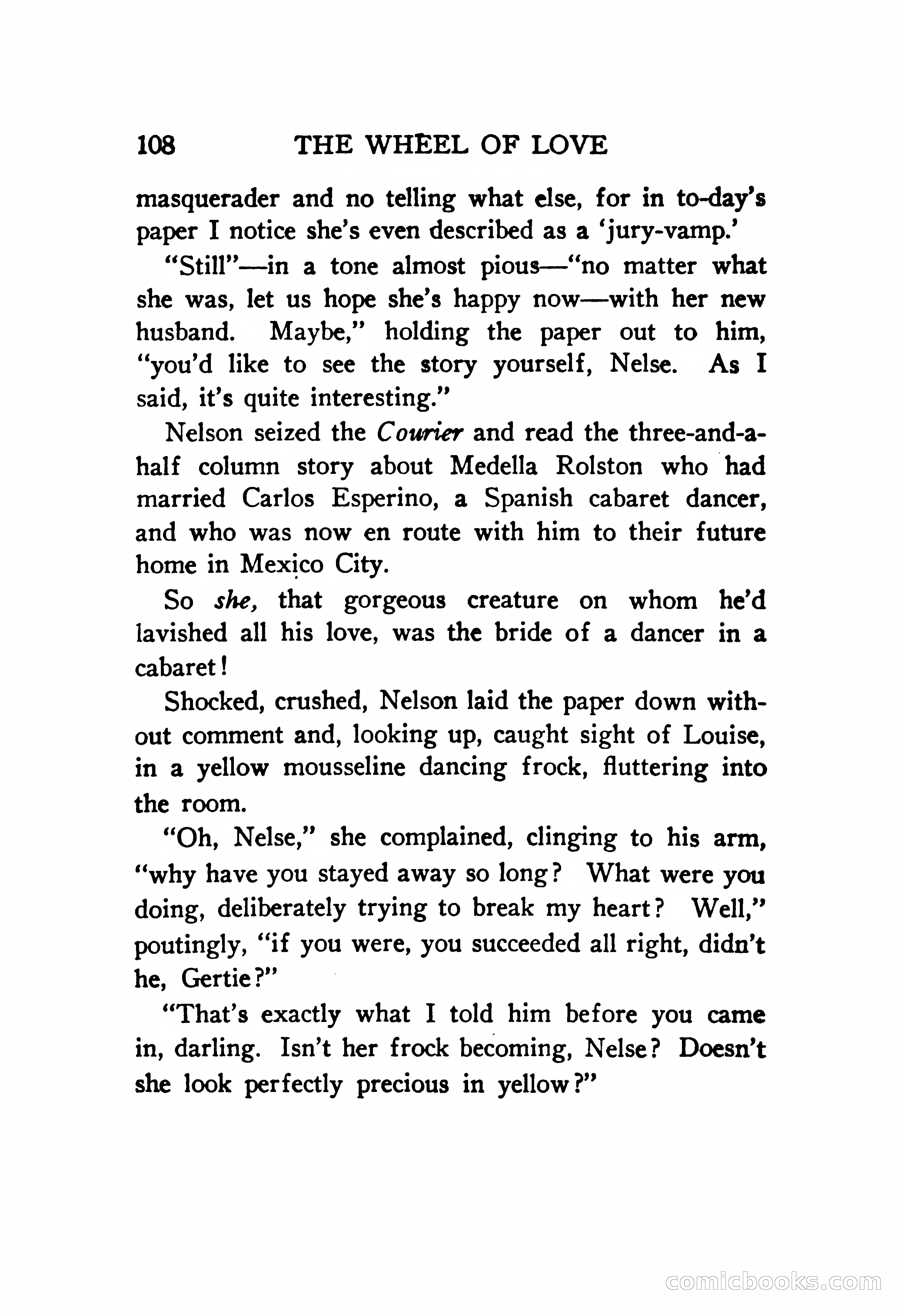 The Wheel of Love by Lillian Barker — page 108 of 251