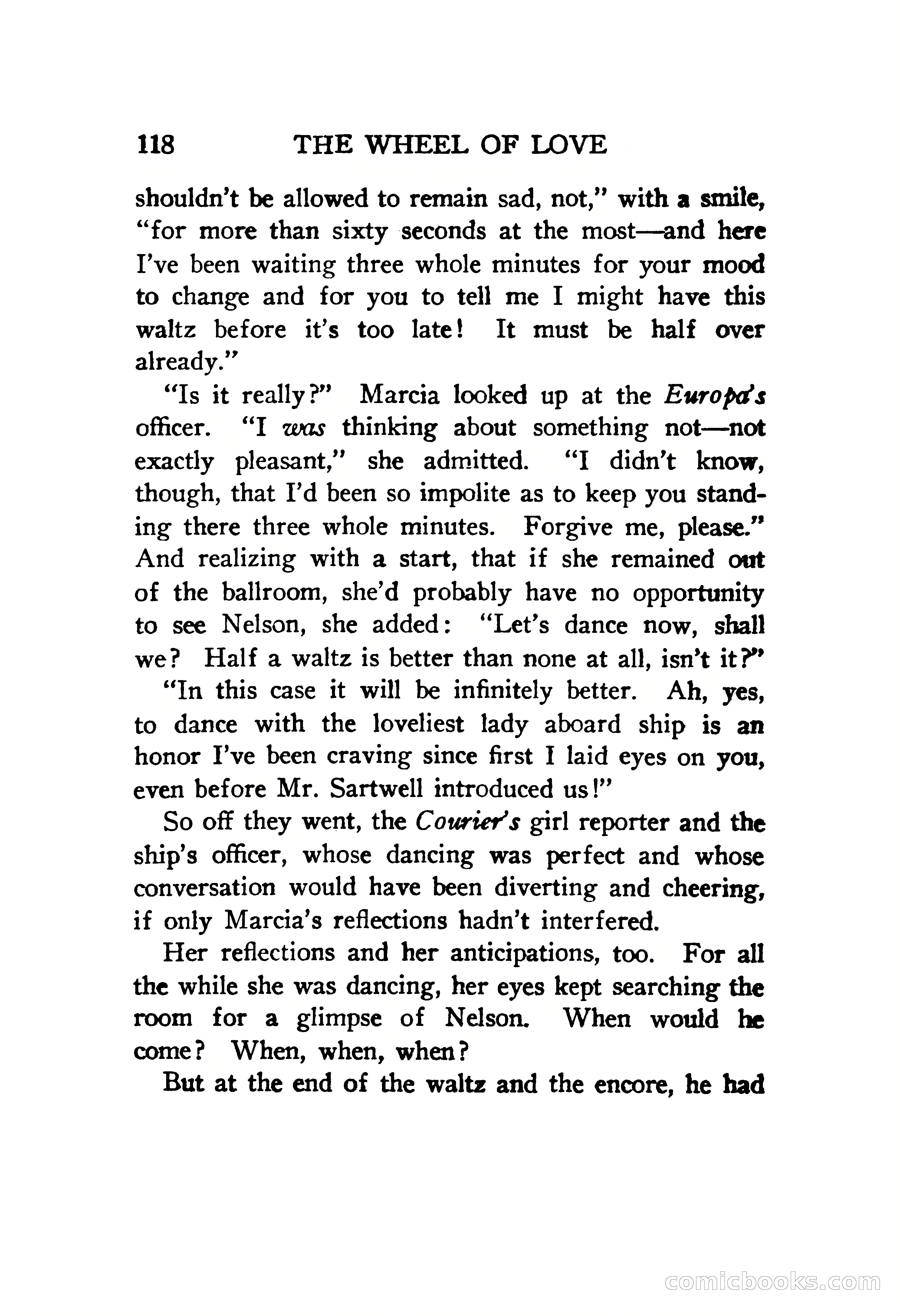 The Wheel of Love by Lillian Barker — page 118 of 251