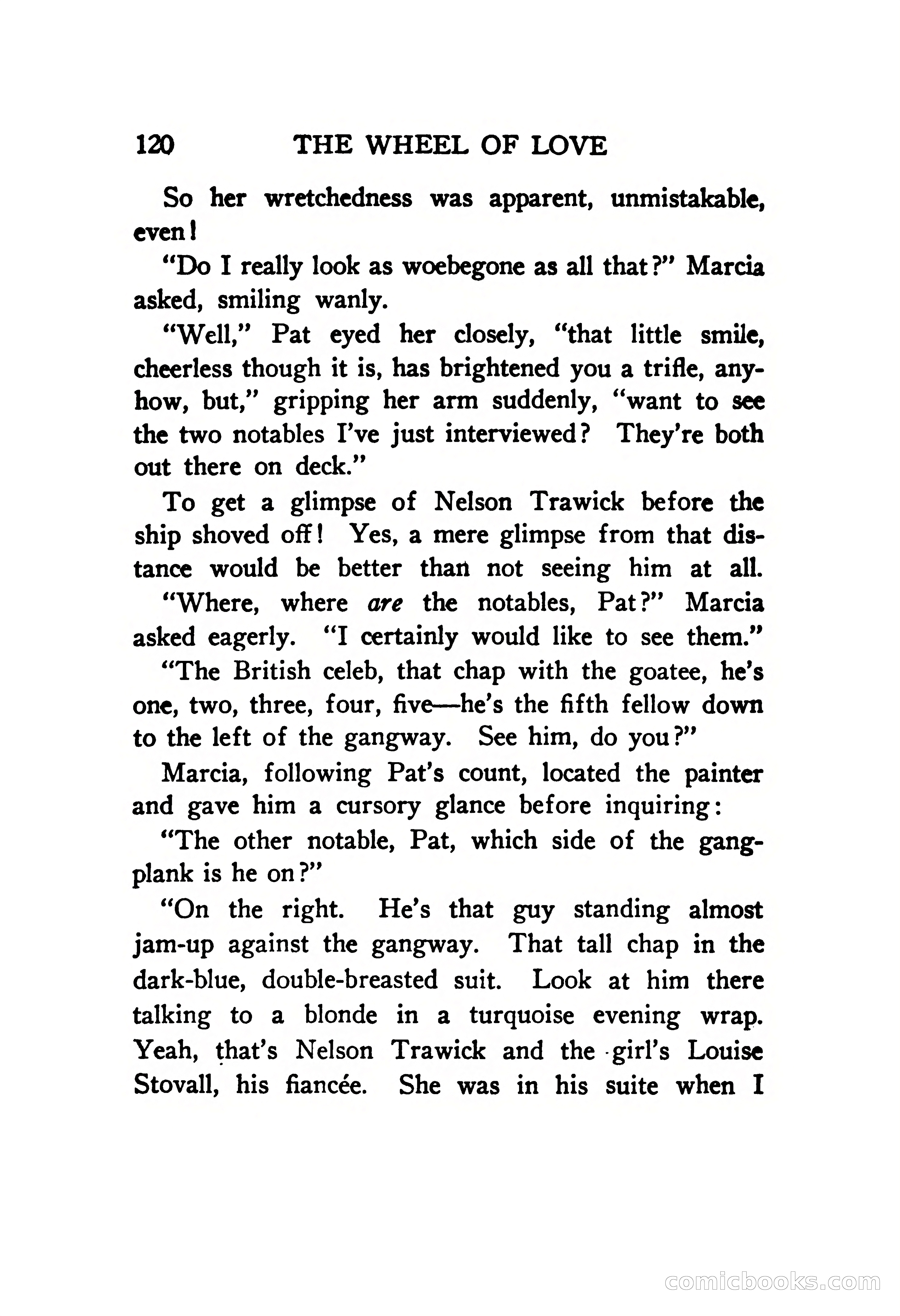 The Wheel of Love by Lillian Barker — page 120 of 251
