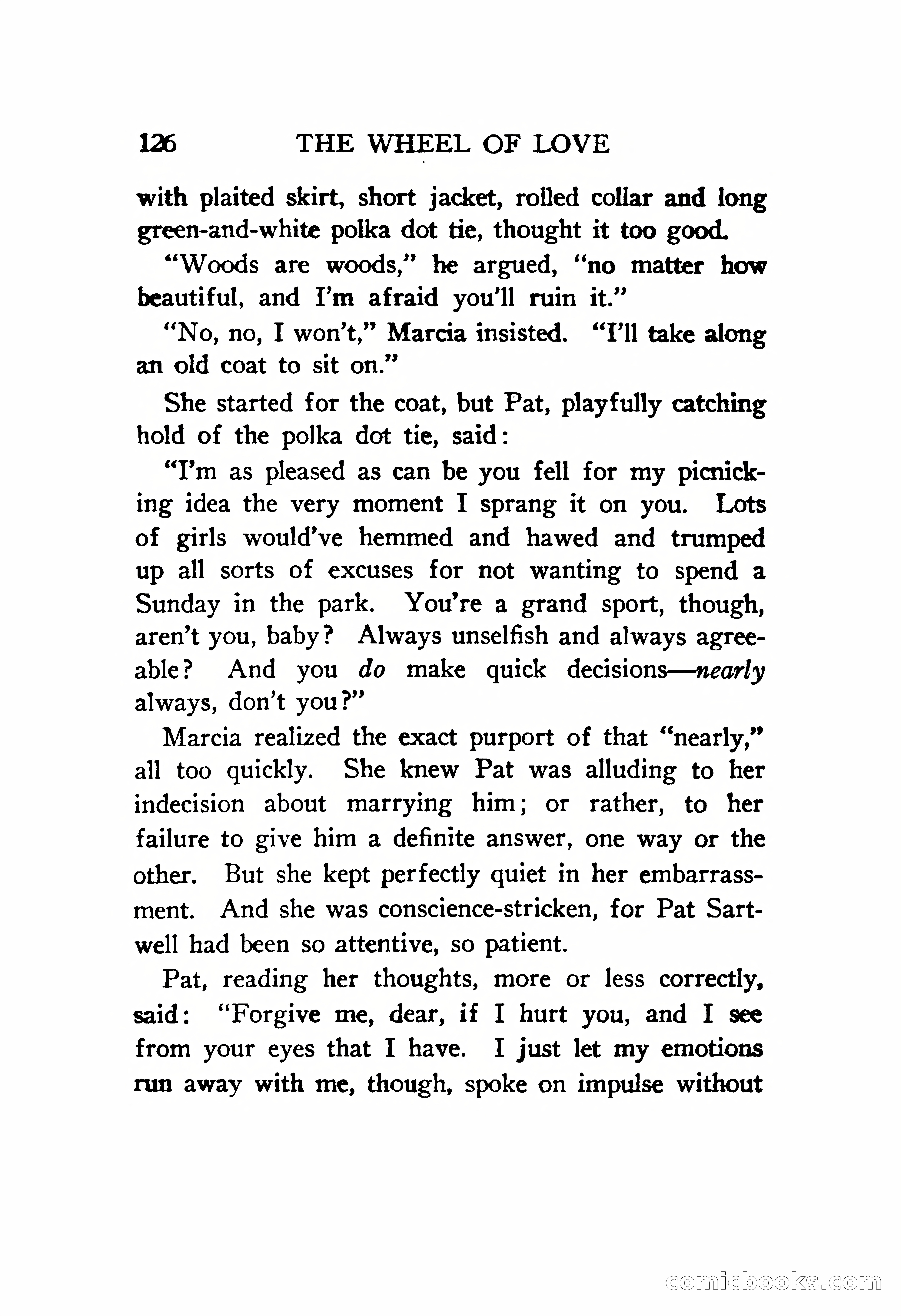 The Wheel of Love by Lillian Barker — page 126 of 251