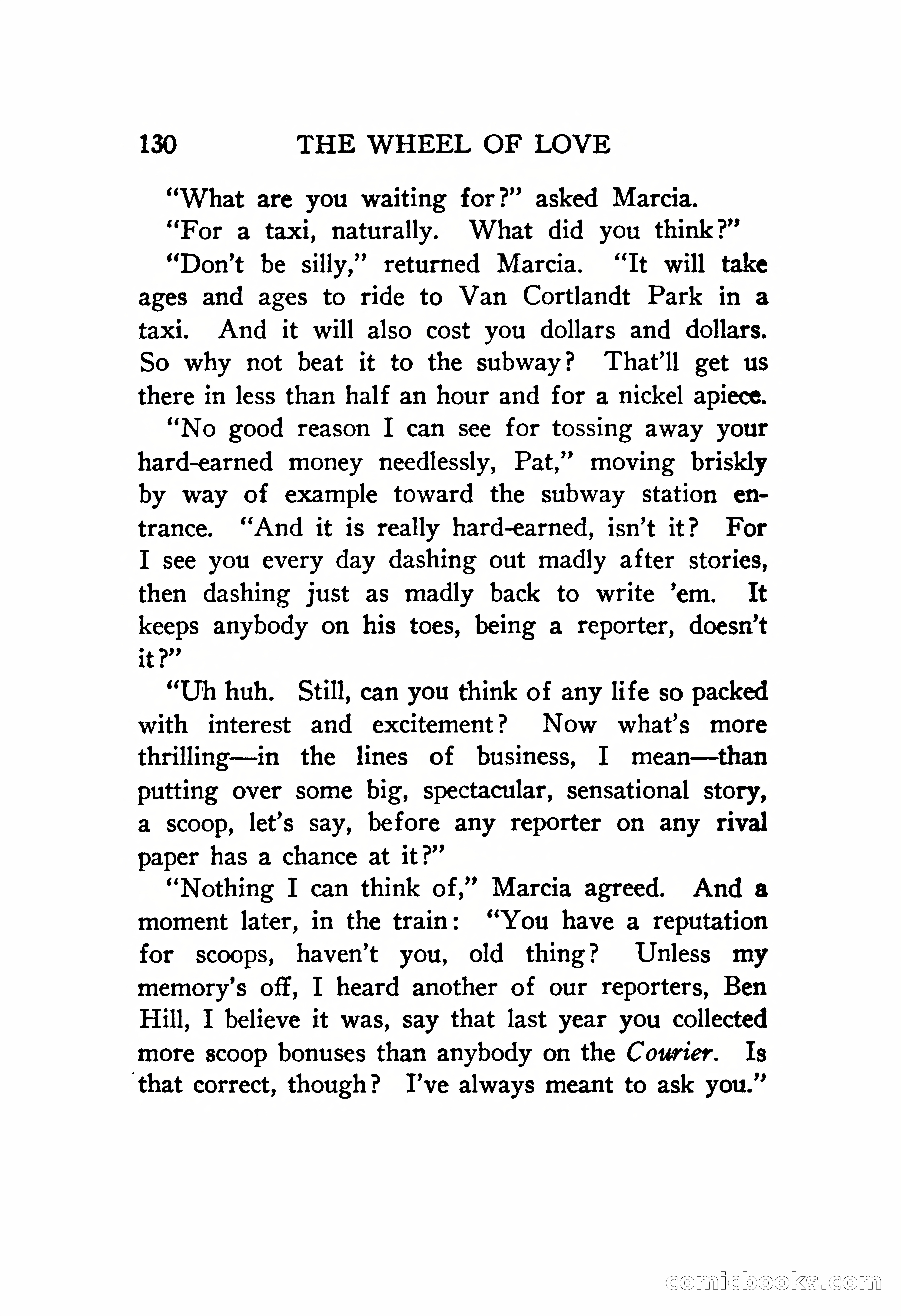 The Wheel of Love by Lillian Barker — page 130 of 251
