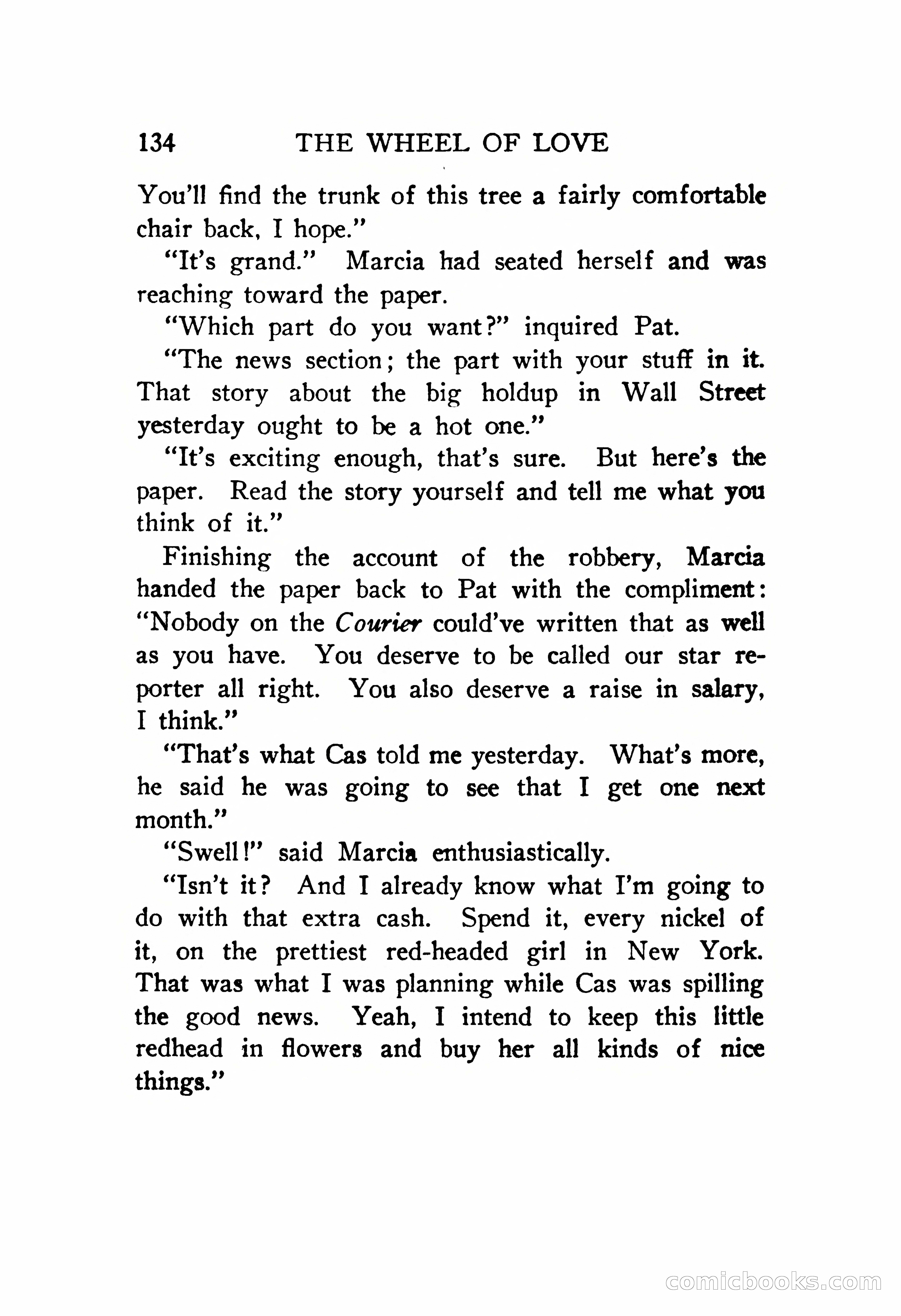 The Wheel of Love by Lillian Barker — page 134 of 251