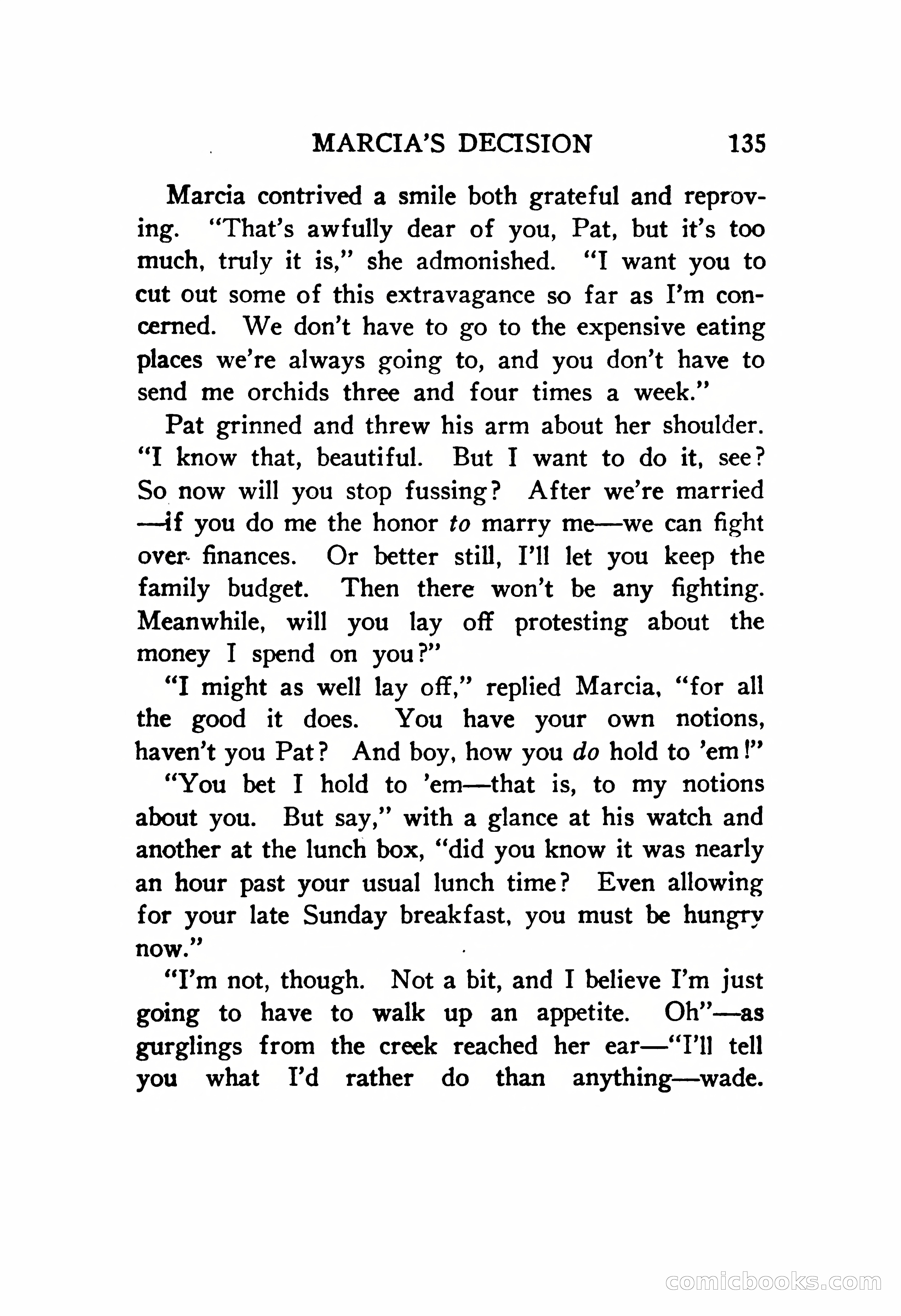 The Wheel of Love by Lillian Barker — page 135 of 251