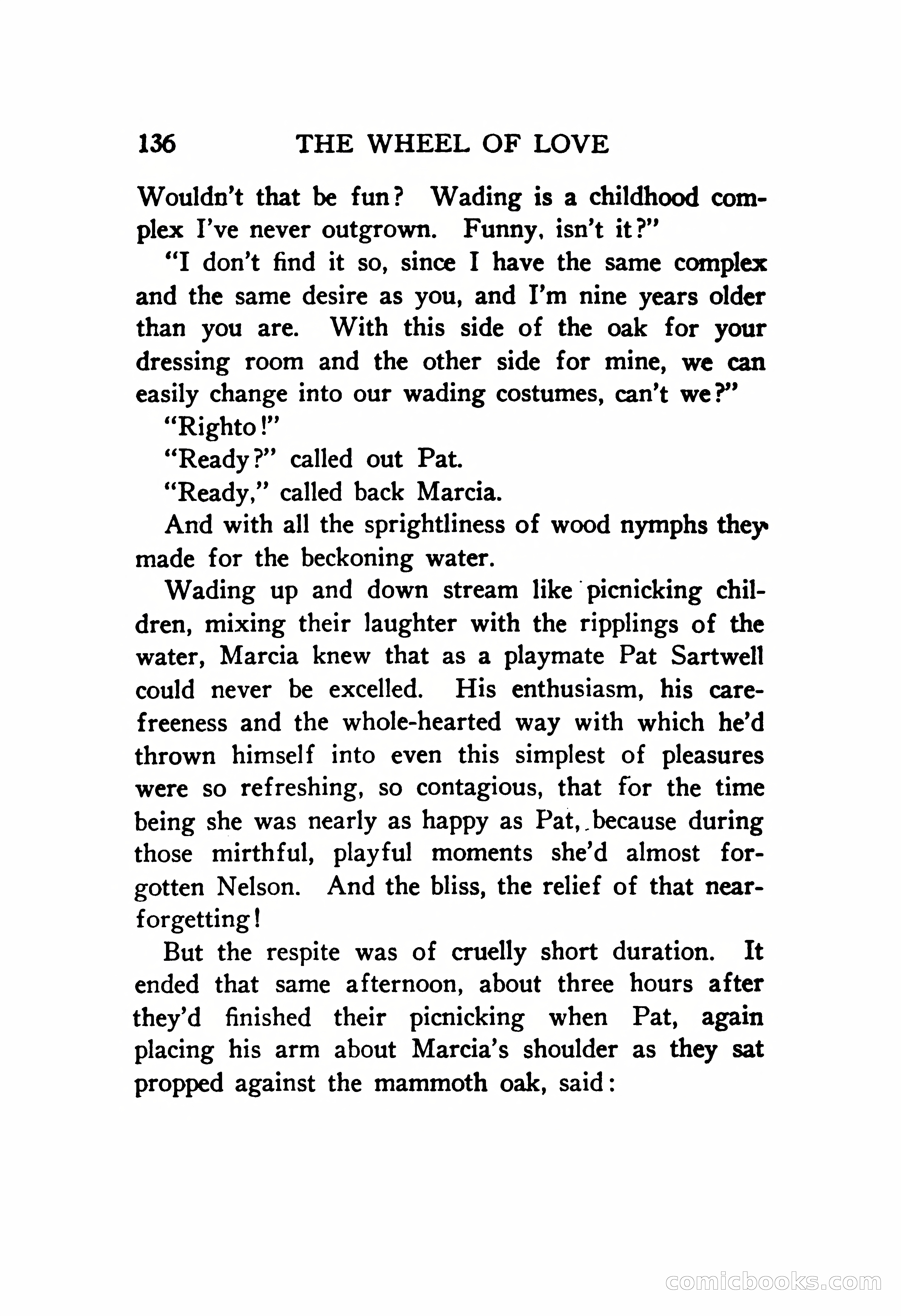 The Wheel of Love by Lillian Barker — page 136 of 251