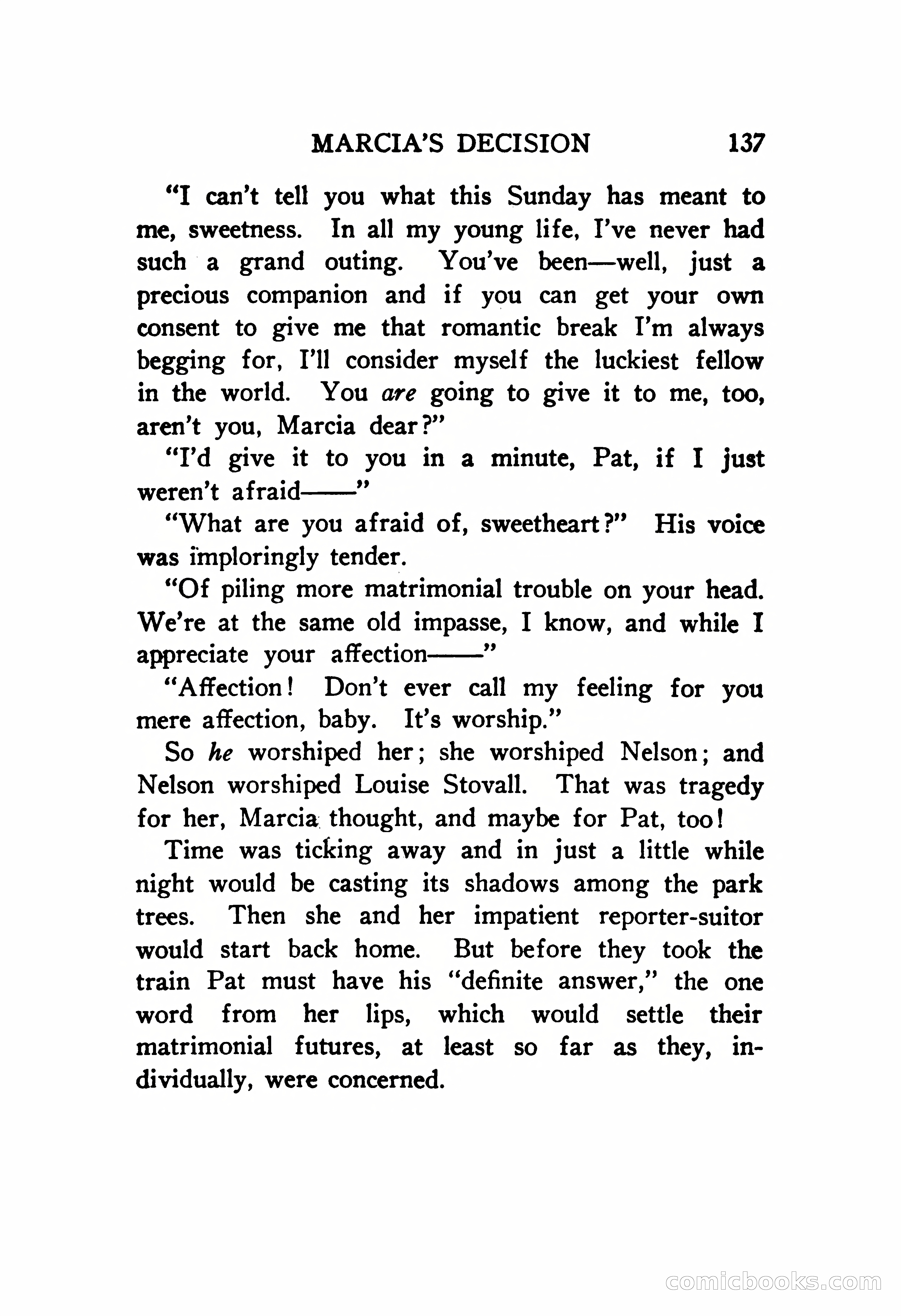 The Wheel of Love by Lillian Barker — page 137 of 251