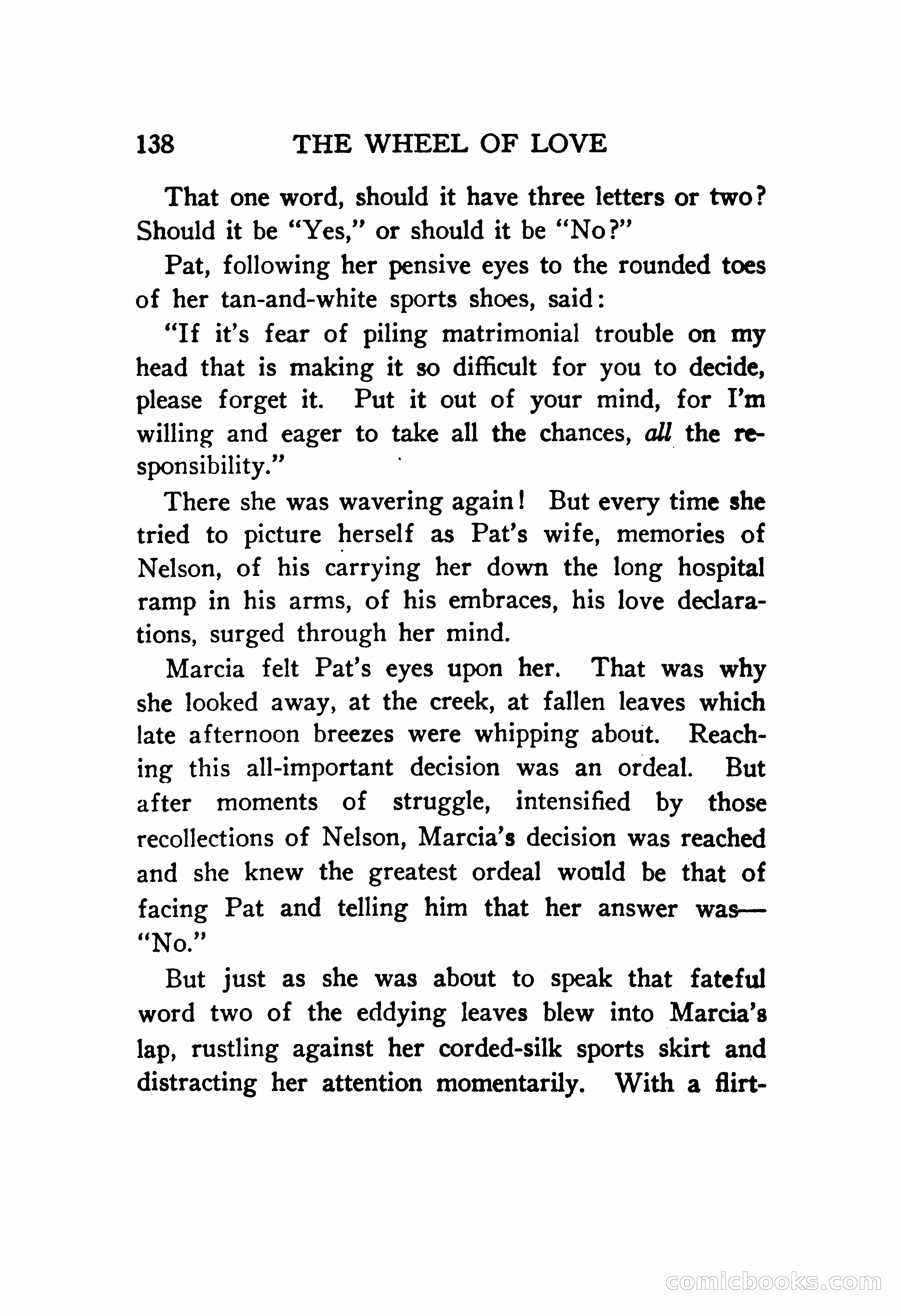 The Wheel of Love by Lillian Barker — page 138 of 251
