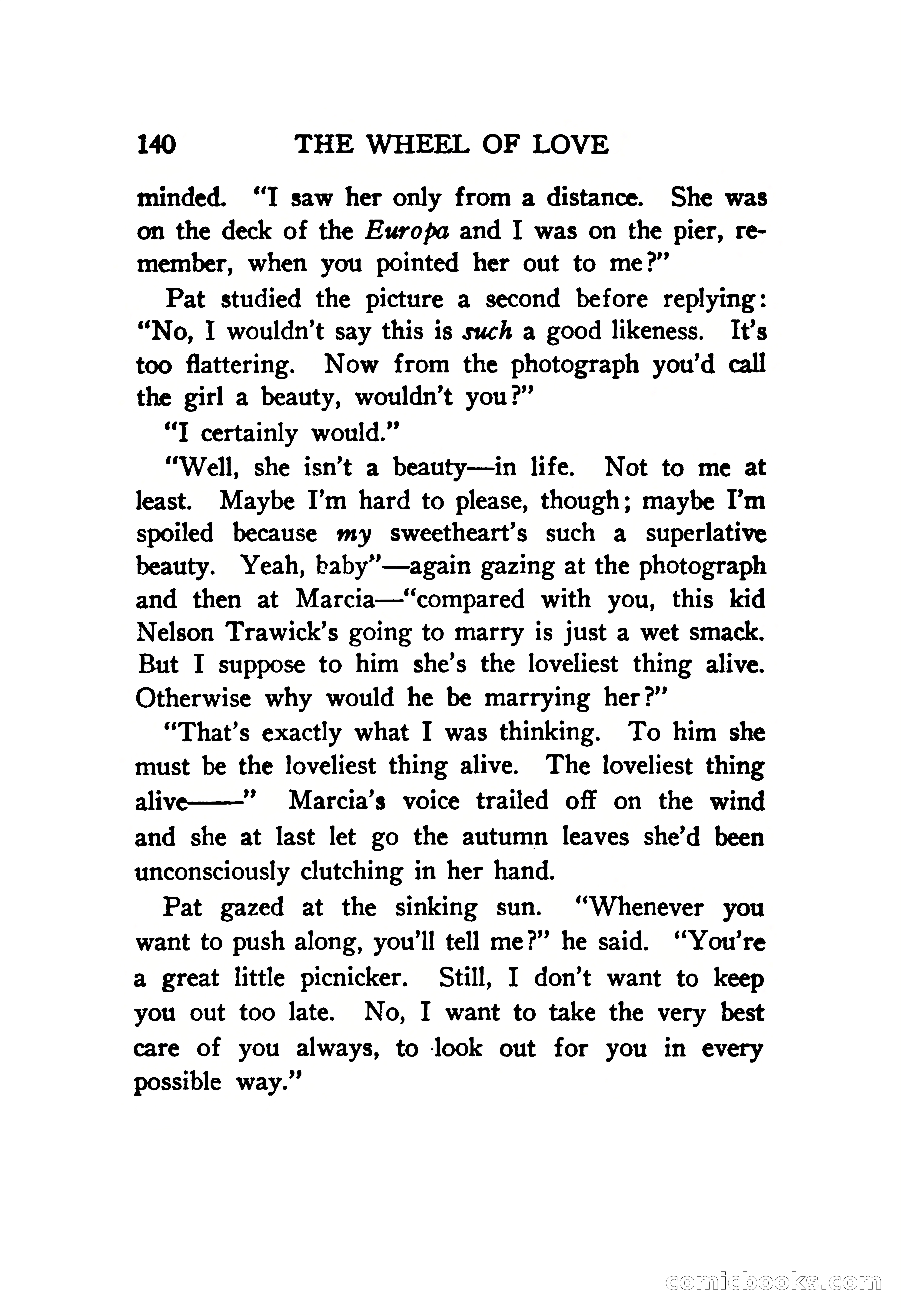 The Wheel of Love by Lillian Barker — page 140 of 251