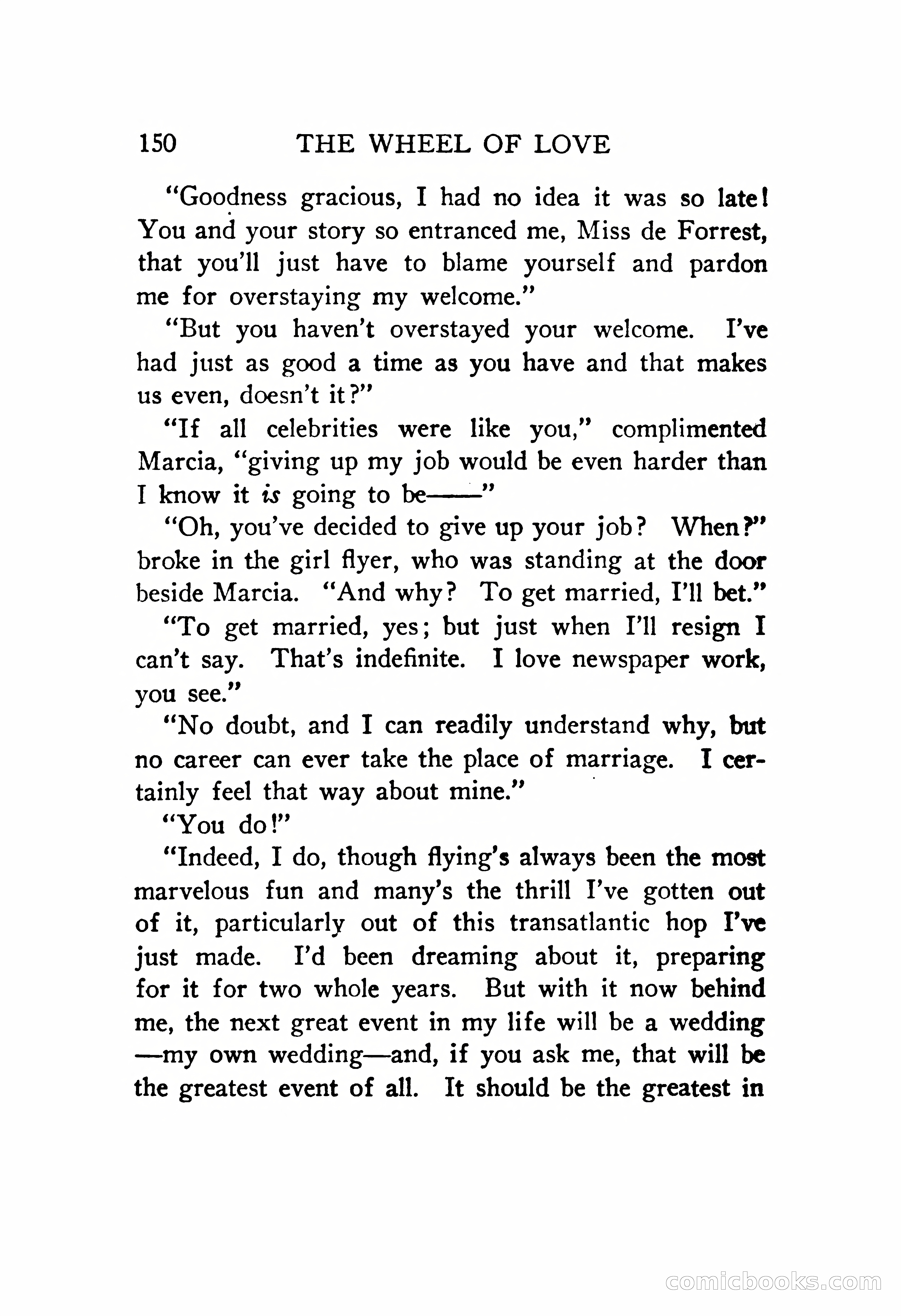 The Wheel of Love by Lillian Barker — page 150 of 251