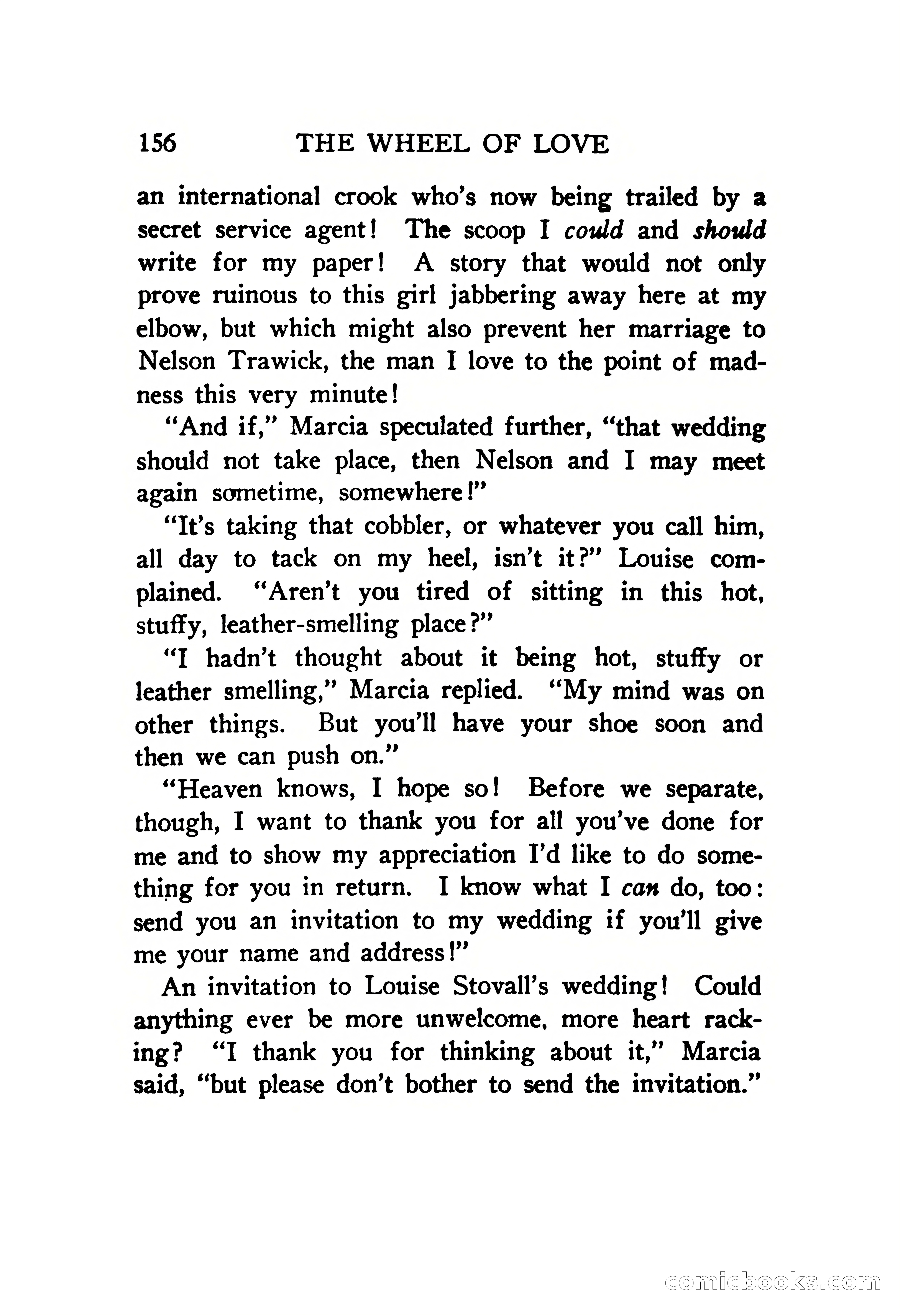 The Wheel of Love by Lillian Barker — page 156 of 251