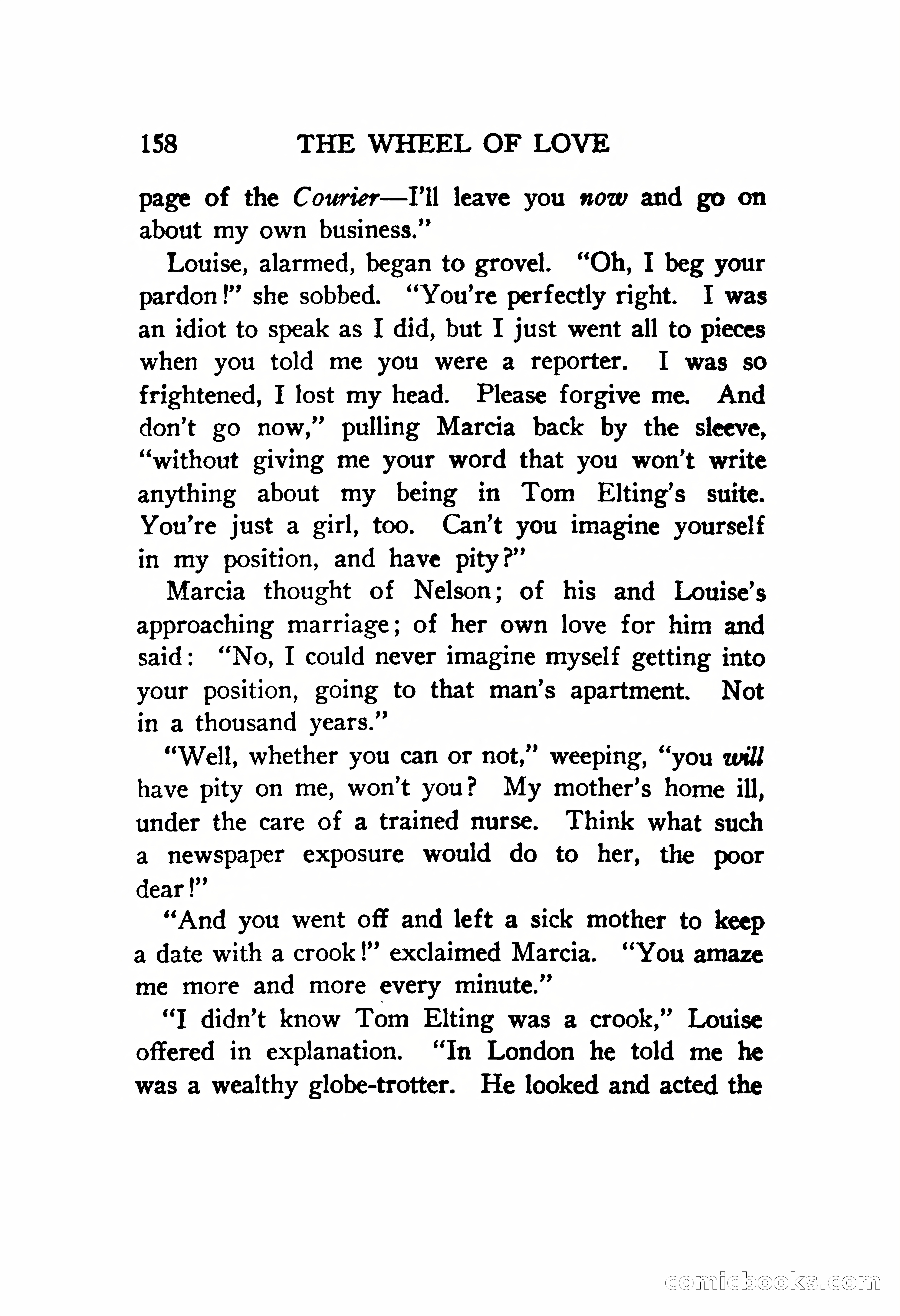 The Wheel of Love by Lillian Barker — page 158 of 251