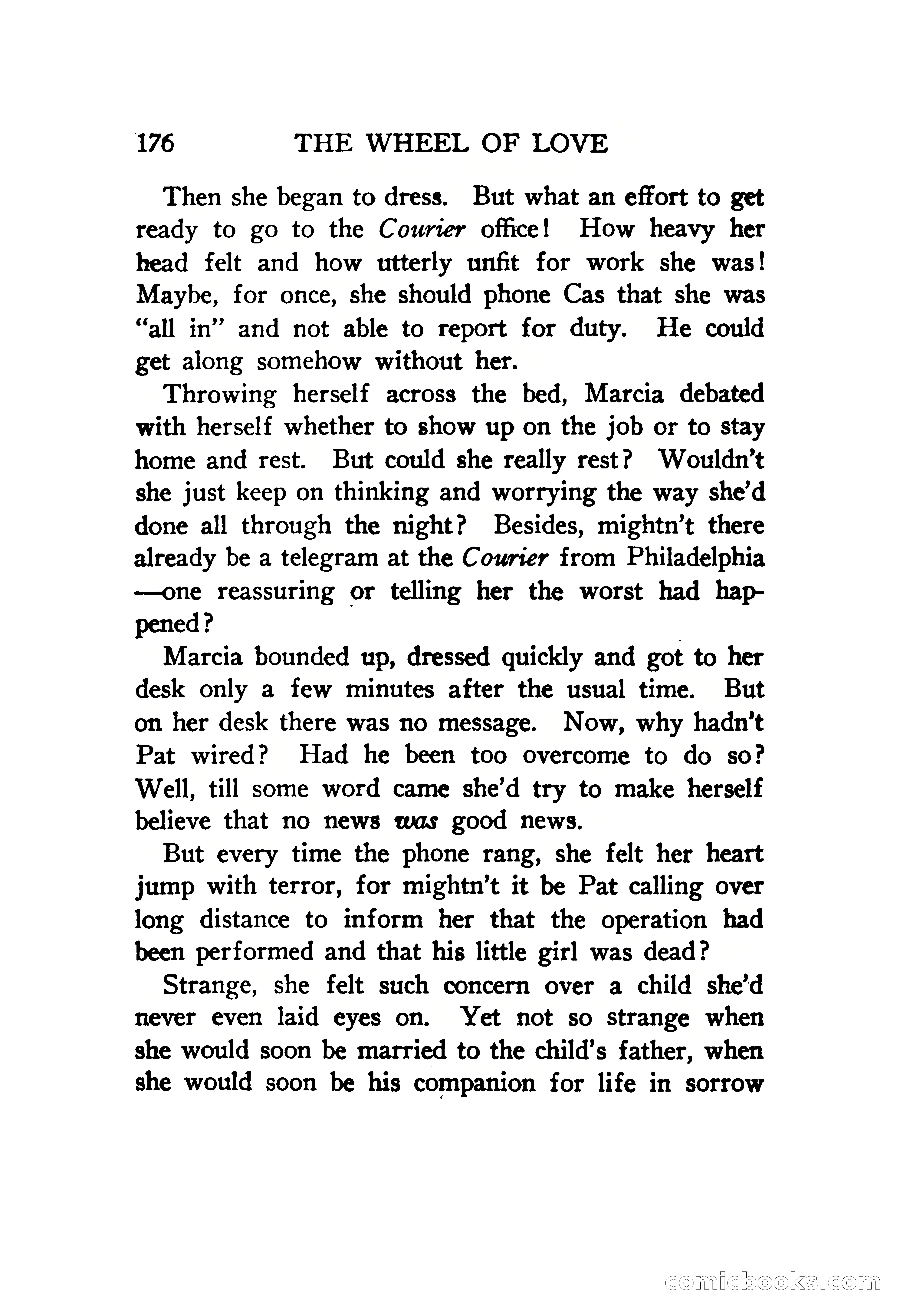 The Wheel of Love by Lillian Barker — page 176 of 251