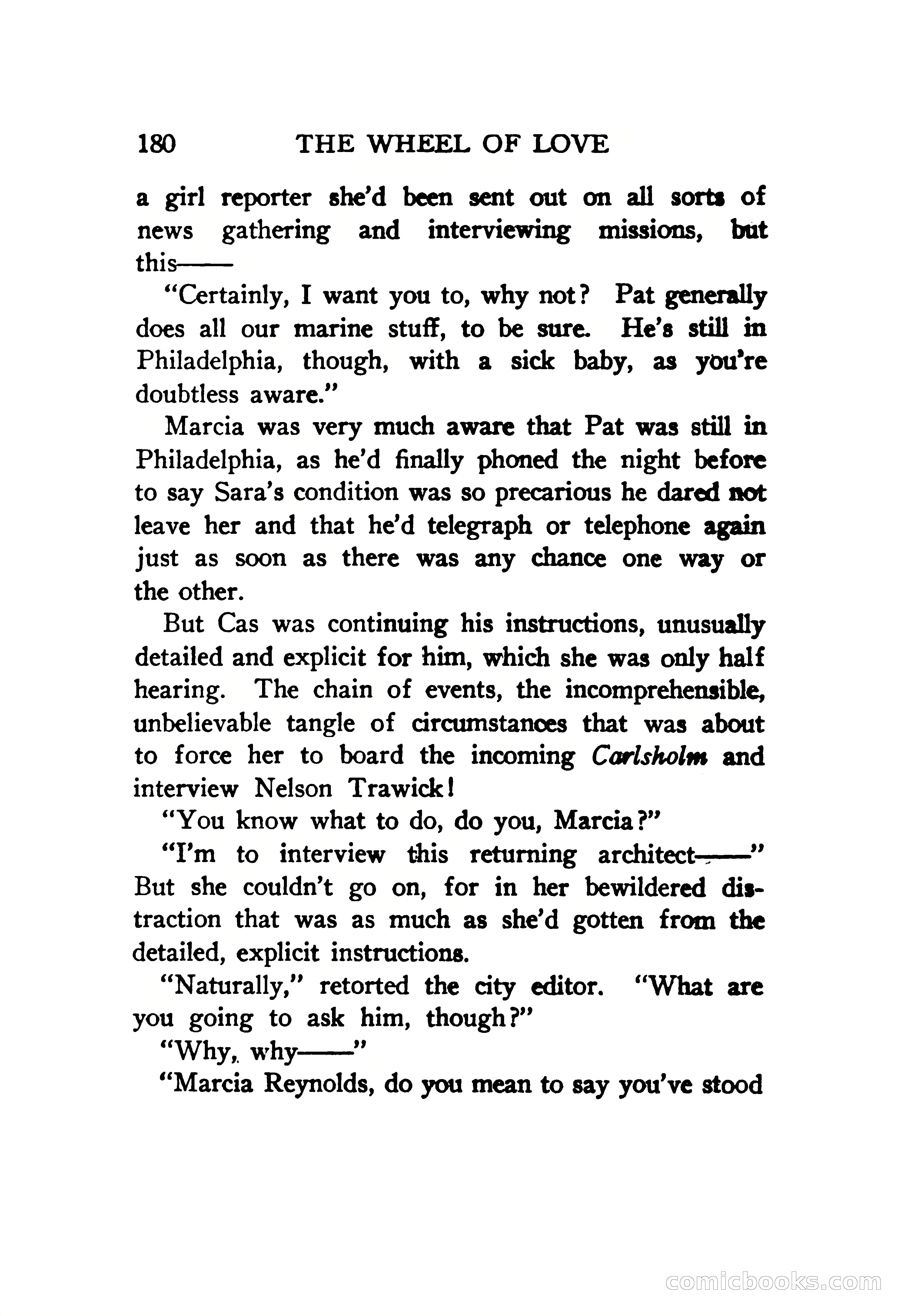 The Wheel of Love by Lillian Barker — page 180 of 251