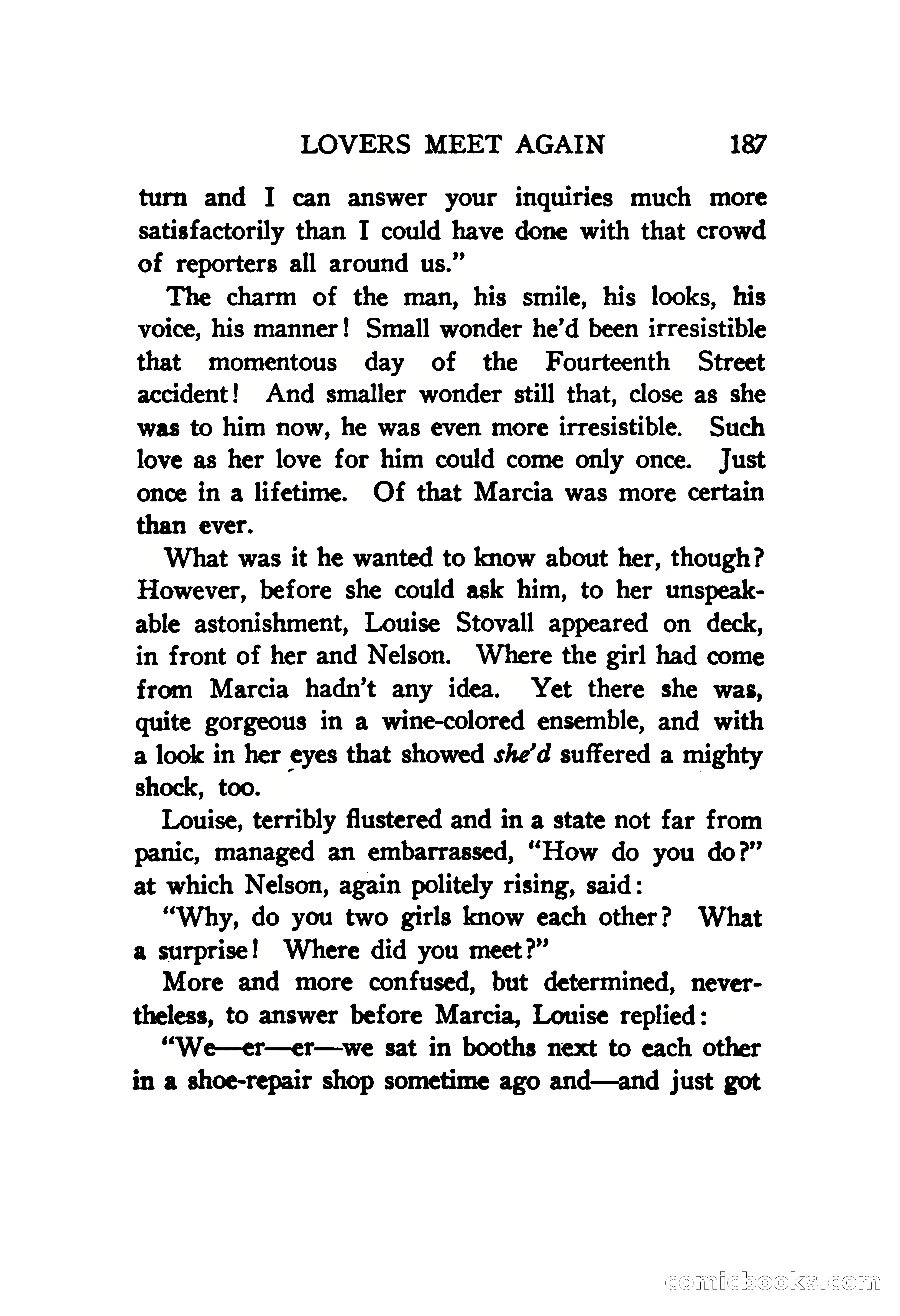 The Wheel of Love by Lillian Barker — page 187 of 251