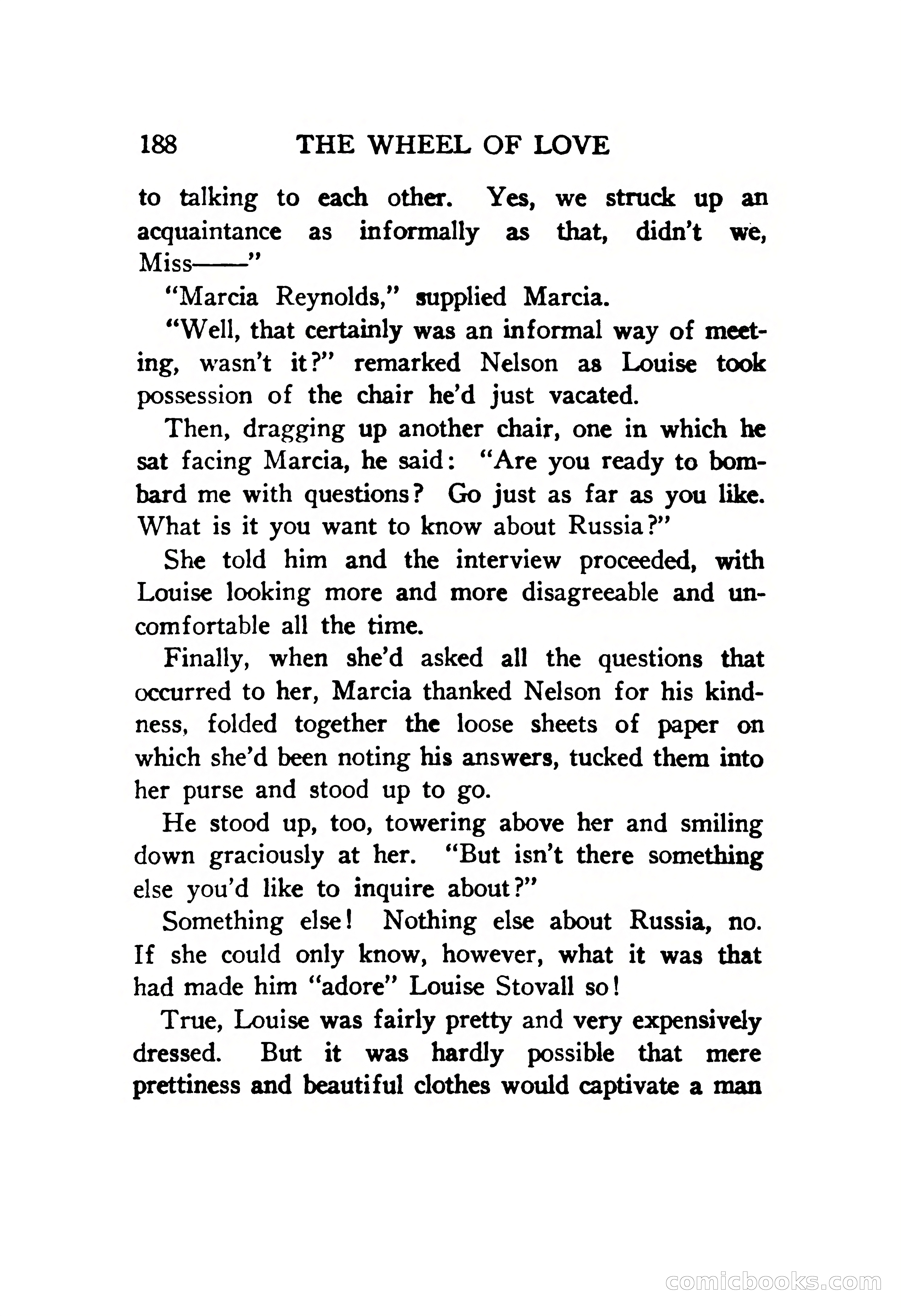 The Wheel of Love by Lillian Barker — page 188 of 251
