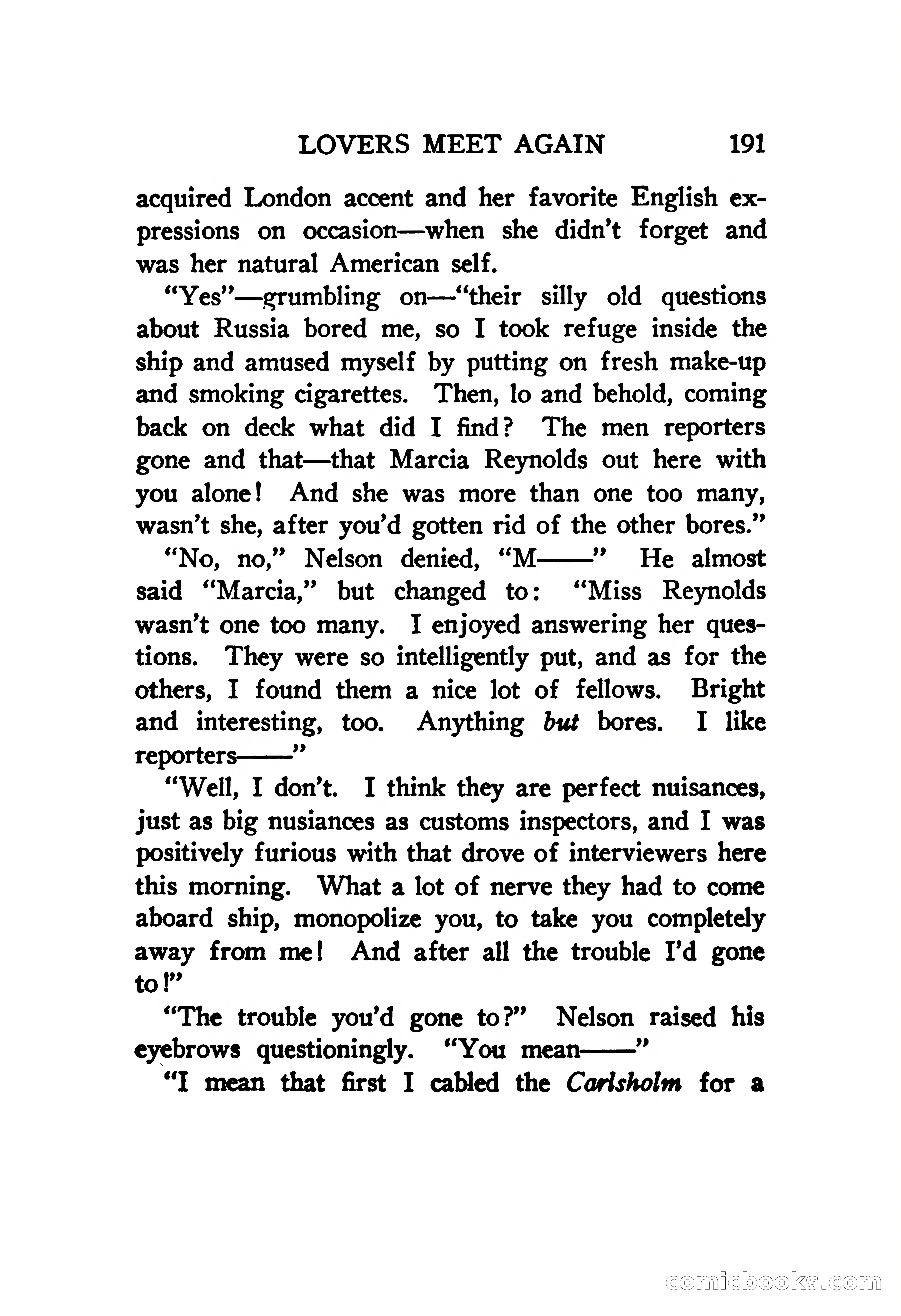 The Wheel of Love by Lillian Barker — page 191 of 251
