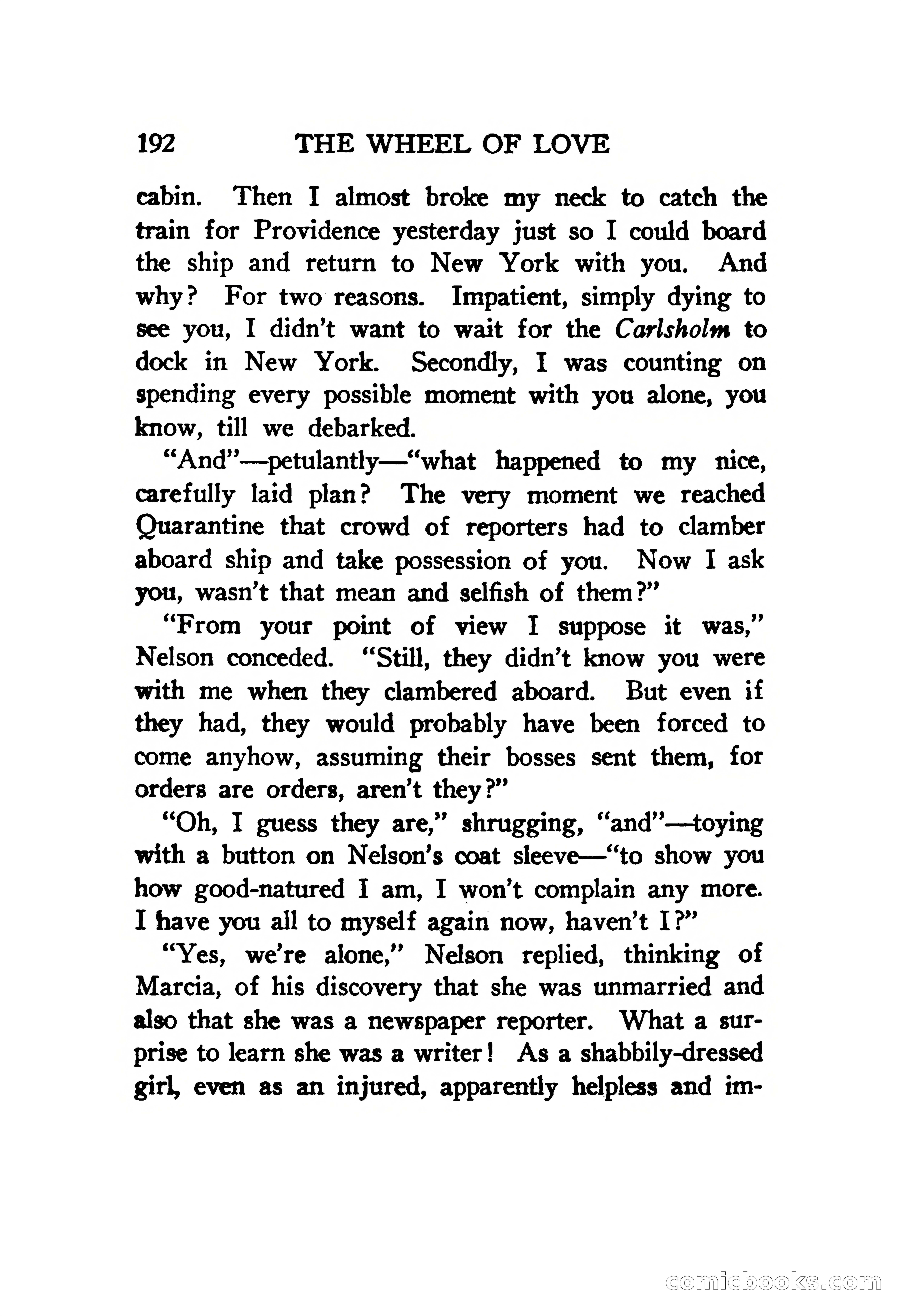 The Wheel of Love by Lillian Barker — page 192 of 251