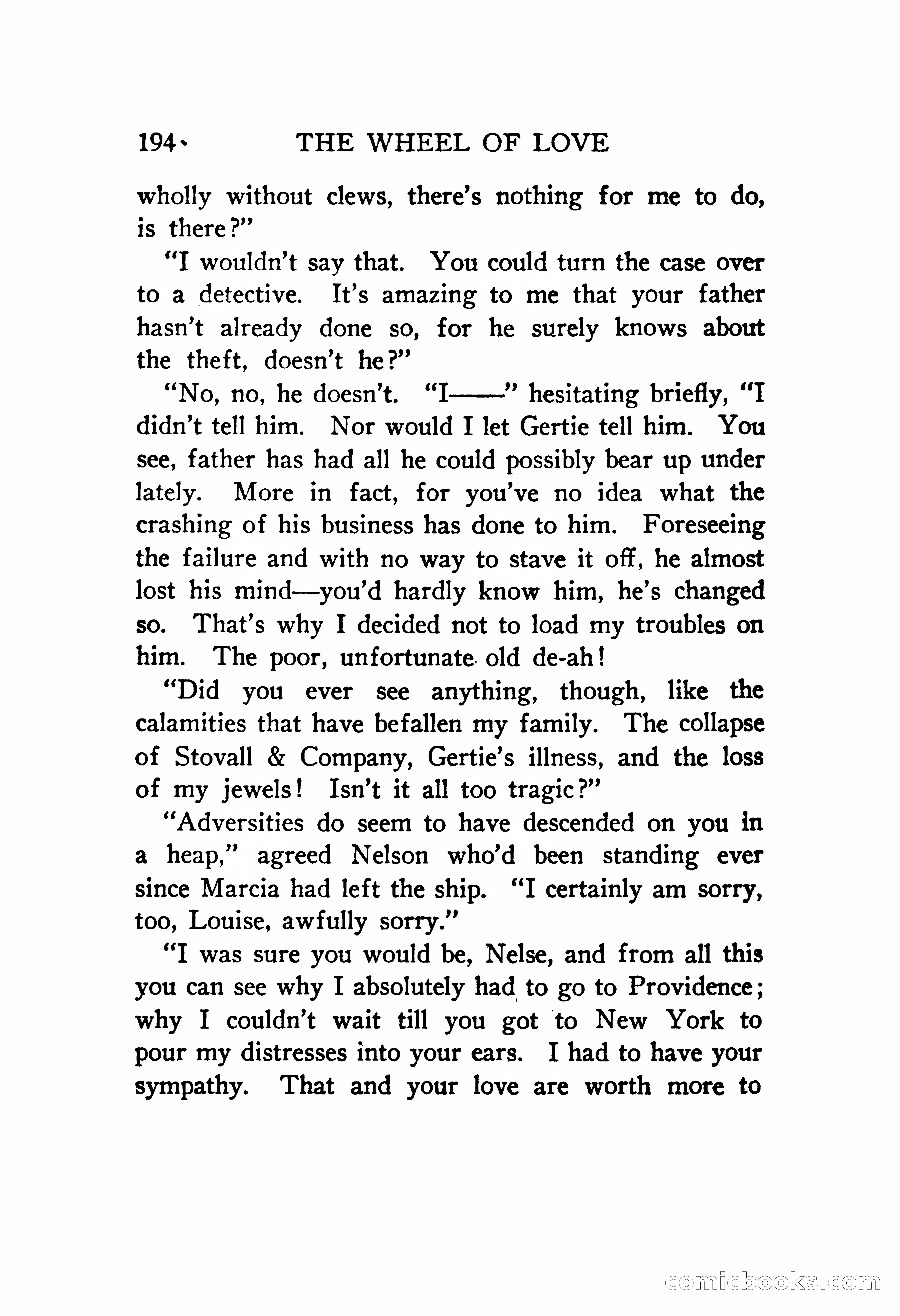 The Wheel of Love by Lillian Barker — page 194 of 251