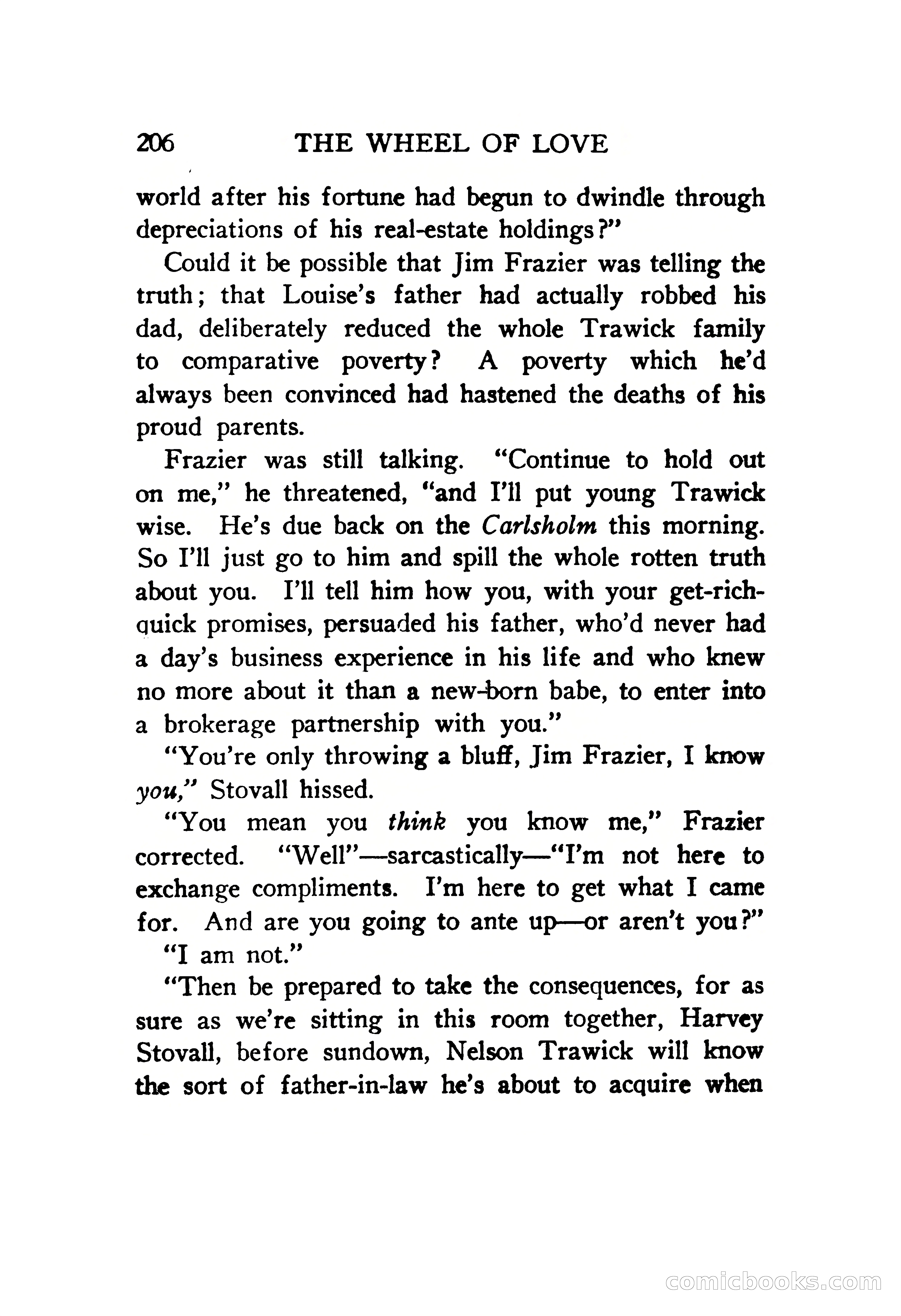 The Wheel of Love by Lillian Barker — page 206 of 251