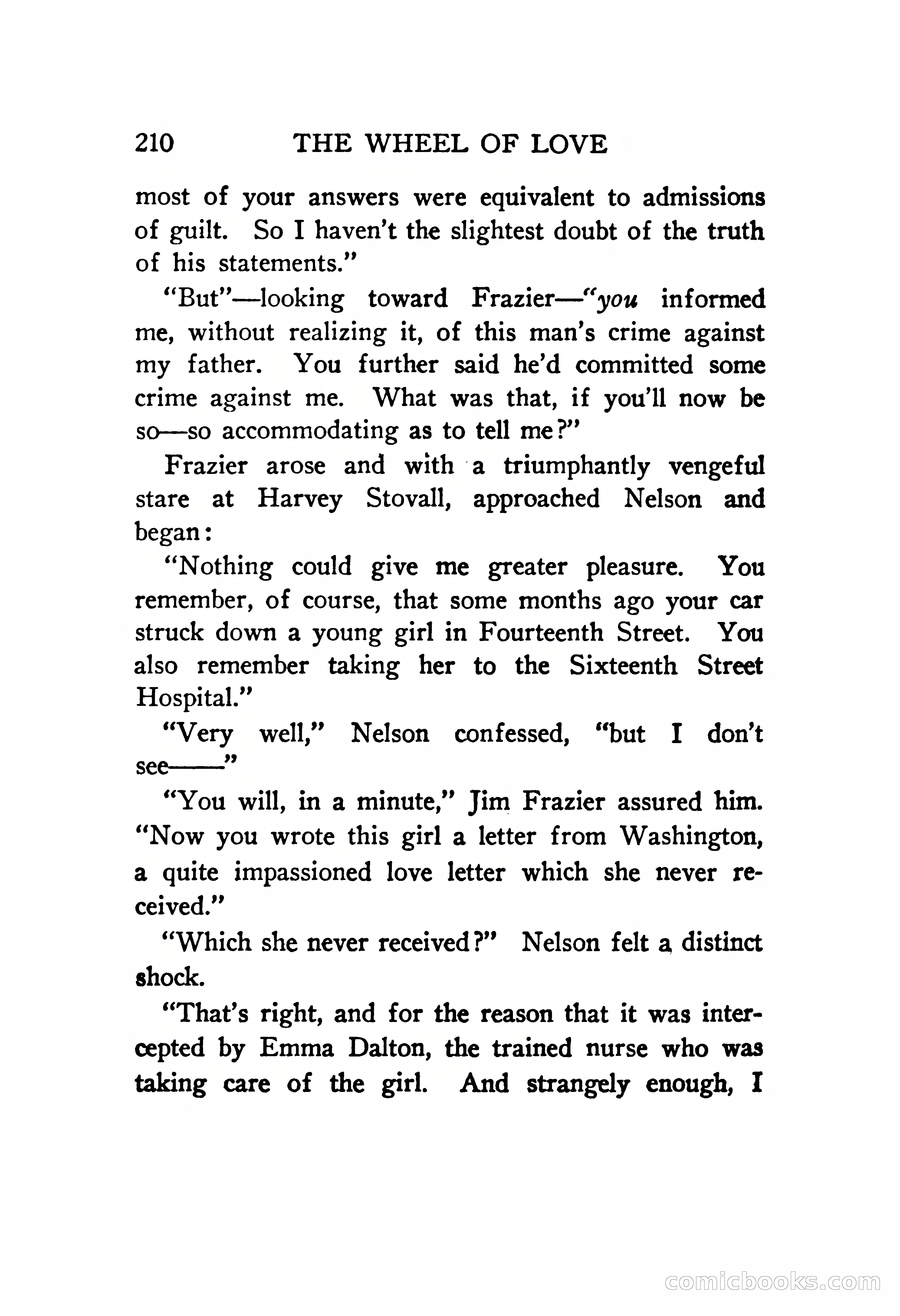 The Wheel of Love by Lillian Barker — page 210 of 251