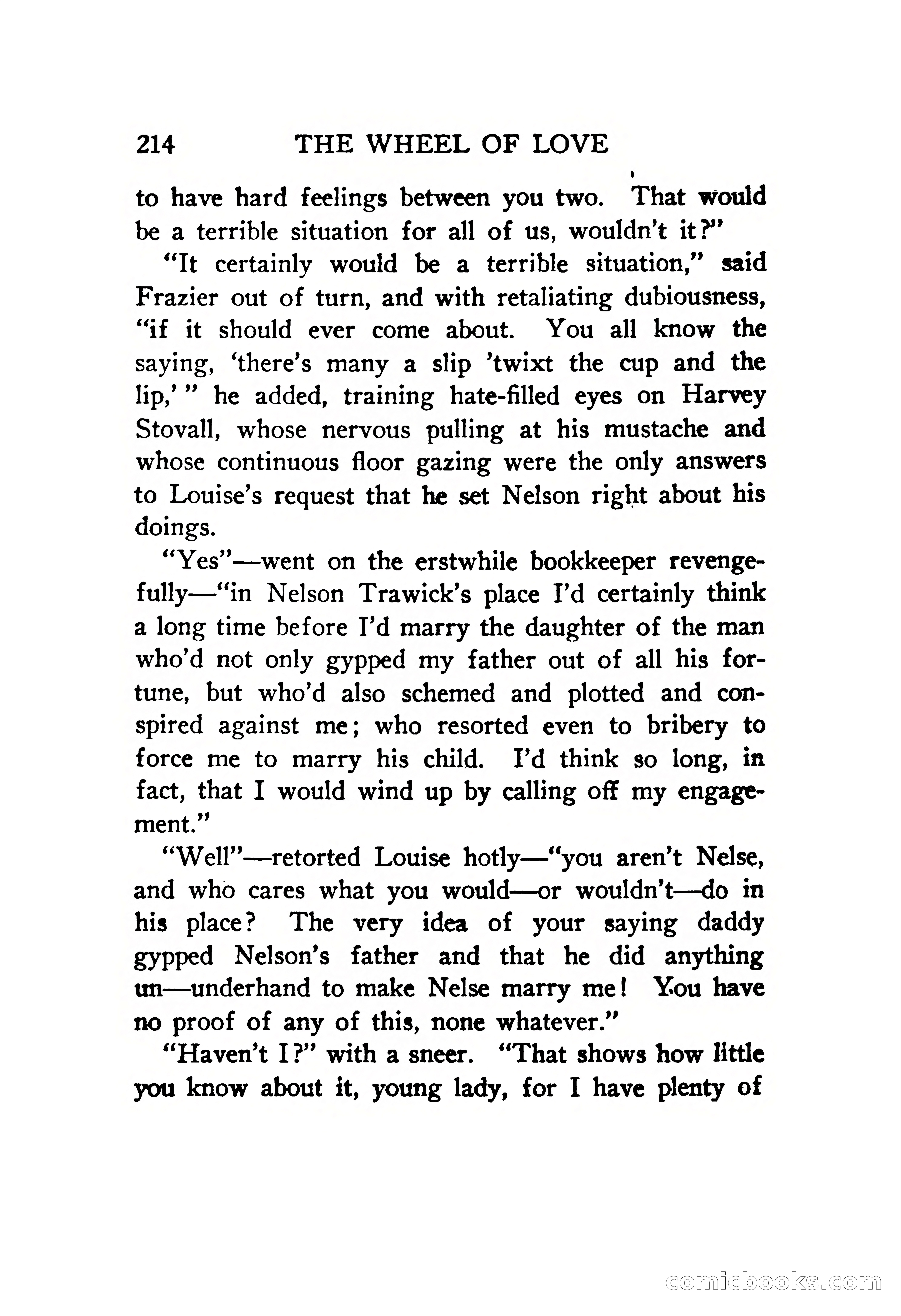 The Wheel of Love by Lillian Barker — page 214 of 251