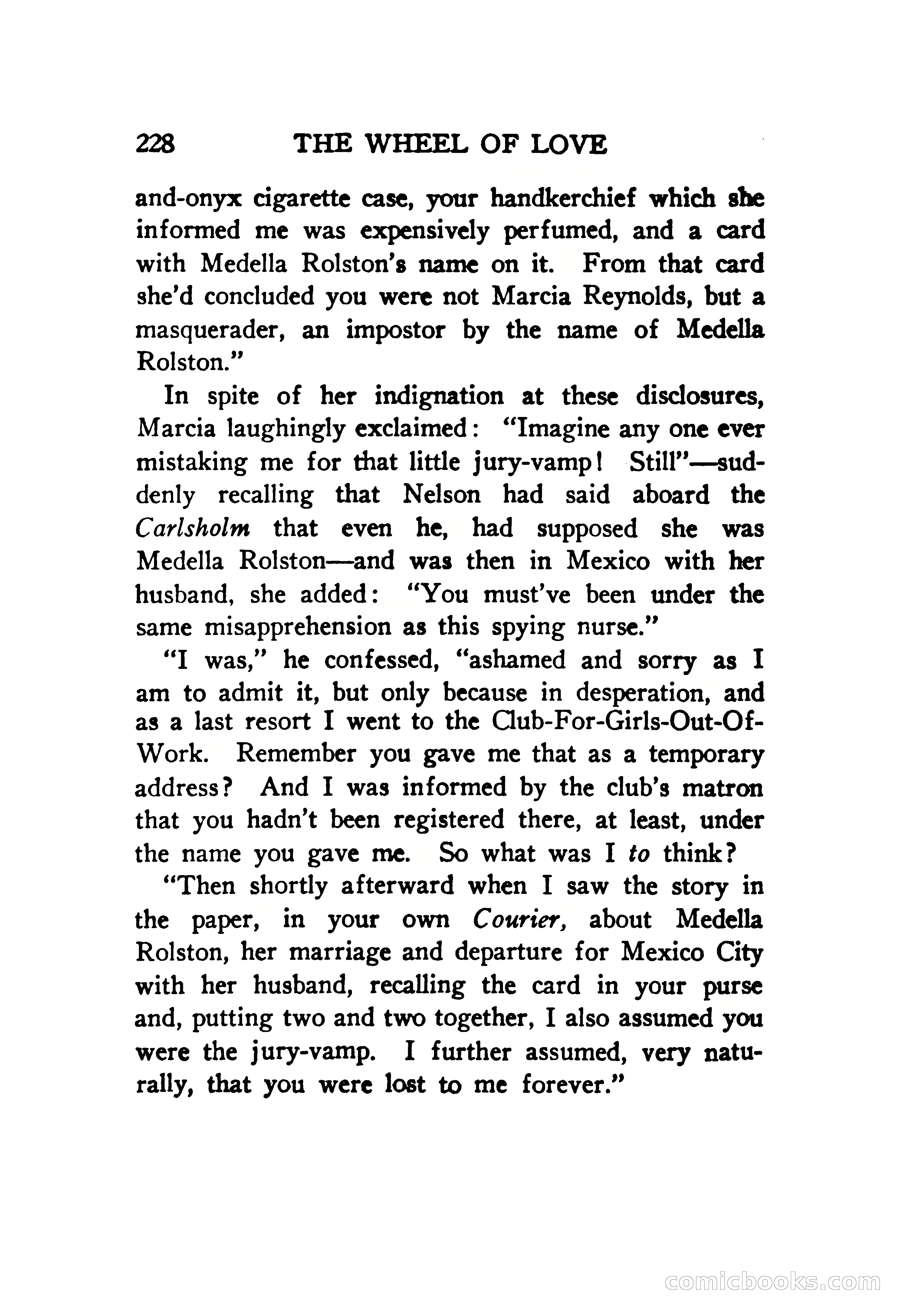 The Wheel of Love by Lillian Barker — page 228 of 251