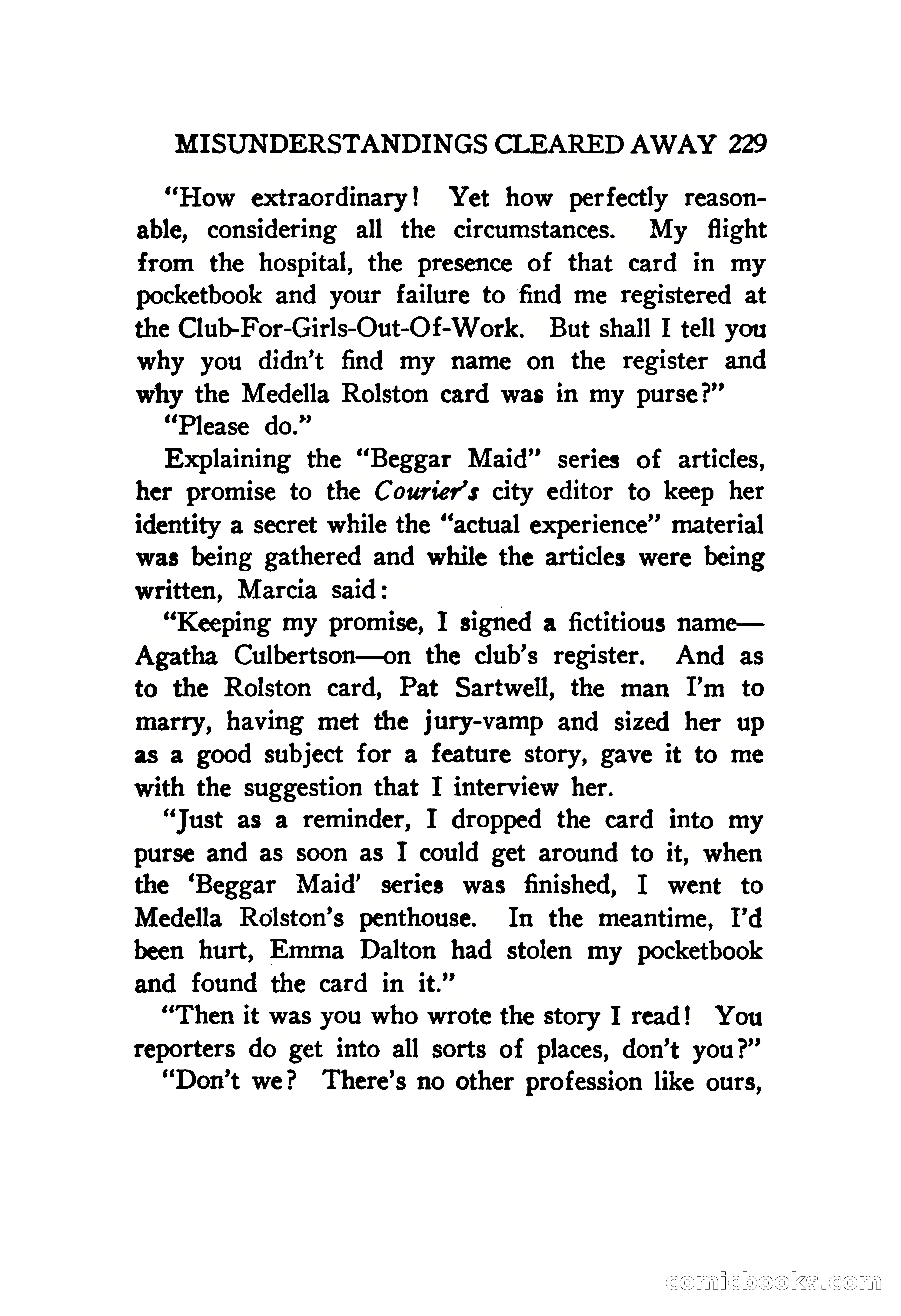 The Wheel of Love by Lillian Barker — page 229 of 251